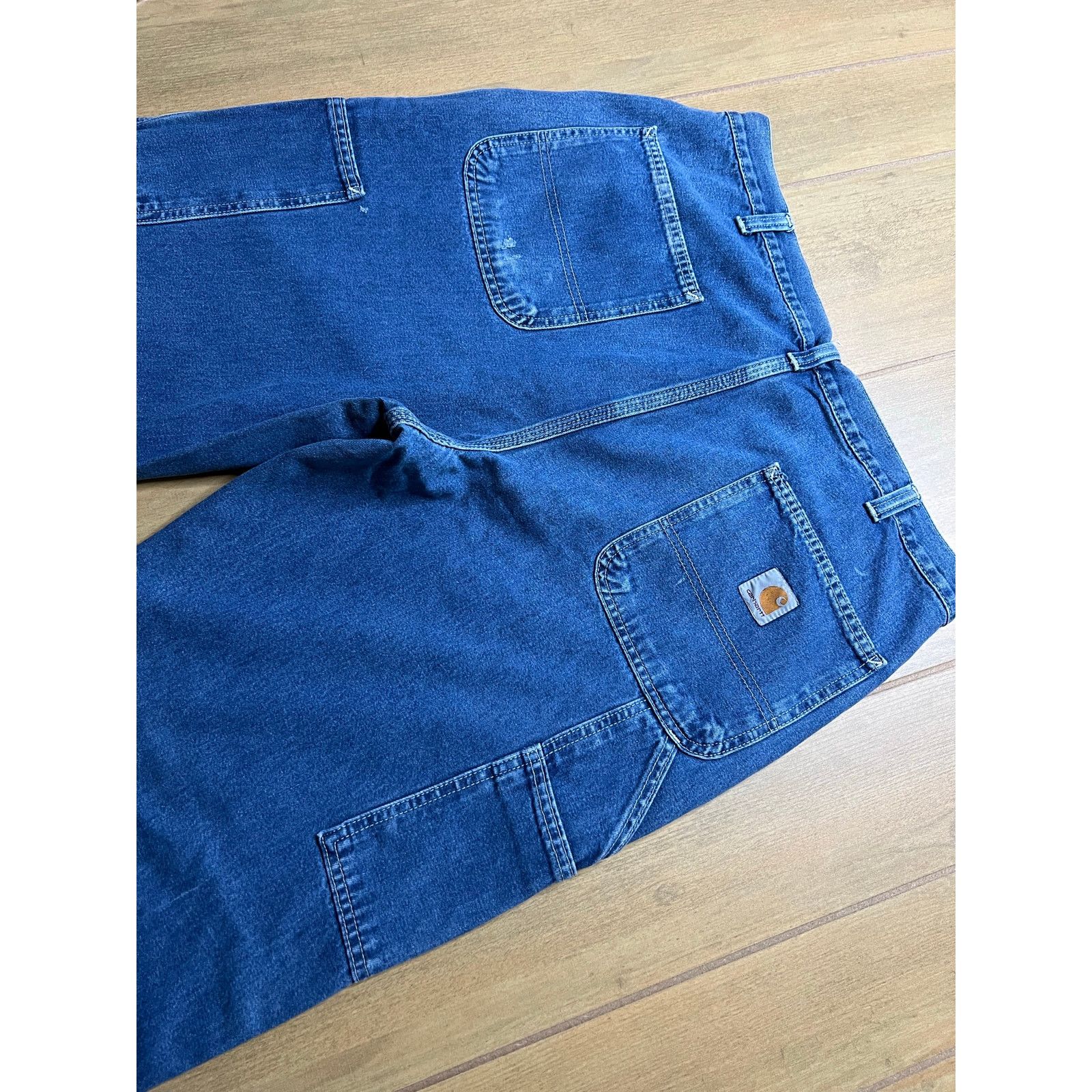 Carhartt Vintage Carhartt Jeans Mens 35x31 Denim Carpenter Dungaree Size US 35 - 3 Thumbnail