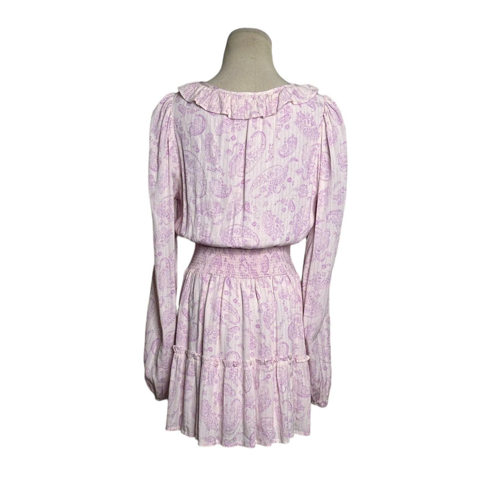 House of Harlow House oh Harlow 1960 Paisley boho chic mini dress size small Size S / US 4 / IT 40 - 9 Thumbnail