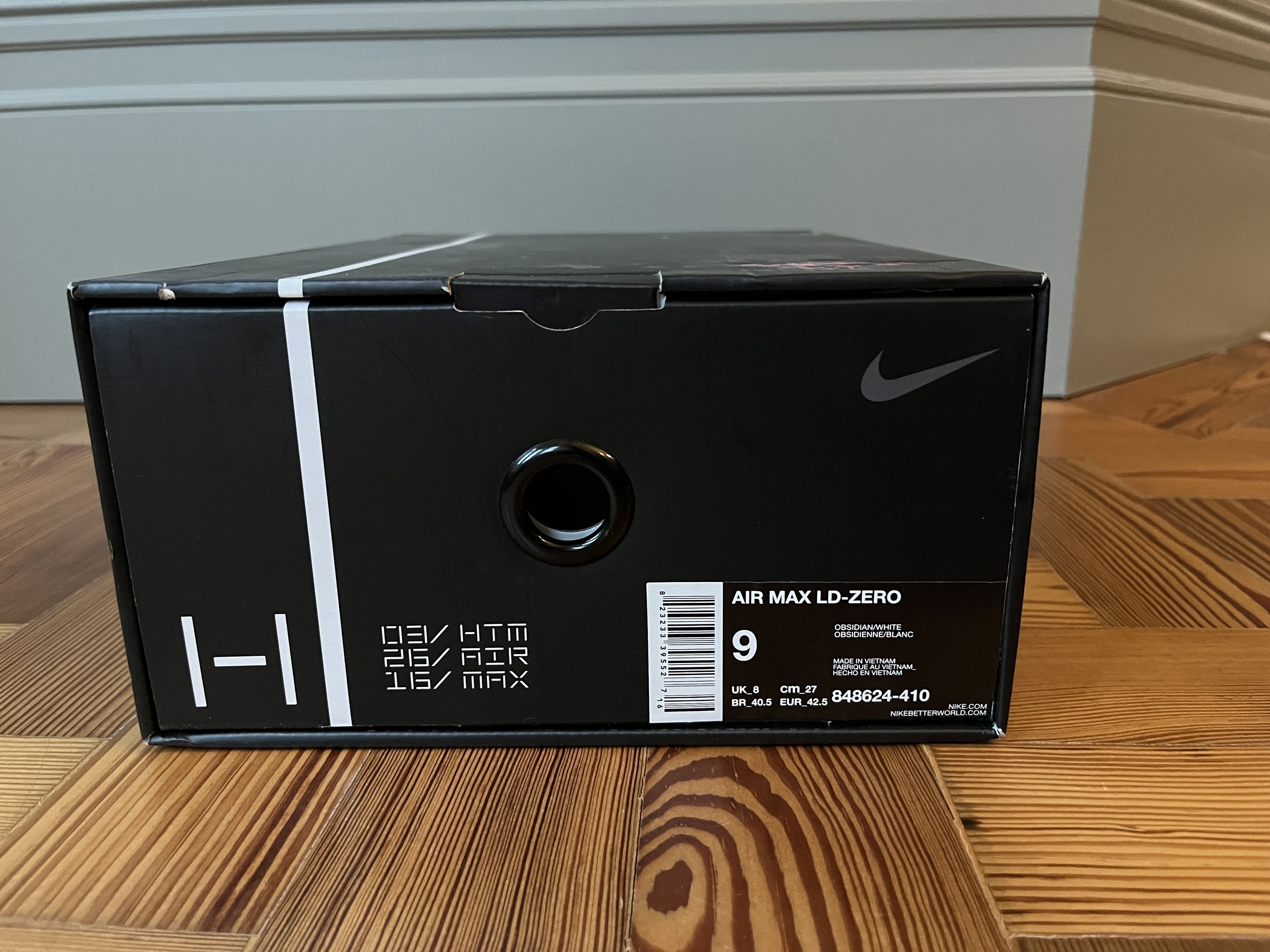 Fragment Design × Nike Nike Max LD-Zero HTM, navy blue, size: 8UK/9US Size US 9 / EU 42 - 6 Thumbnail