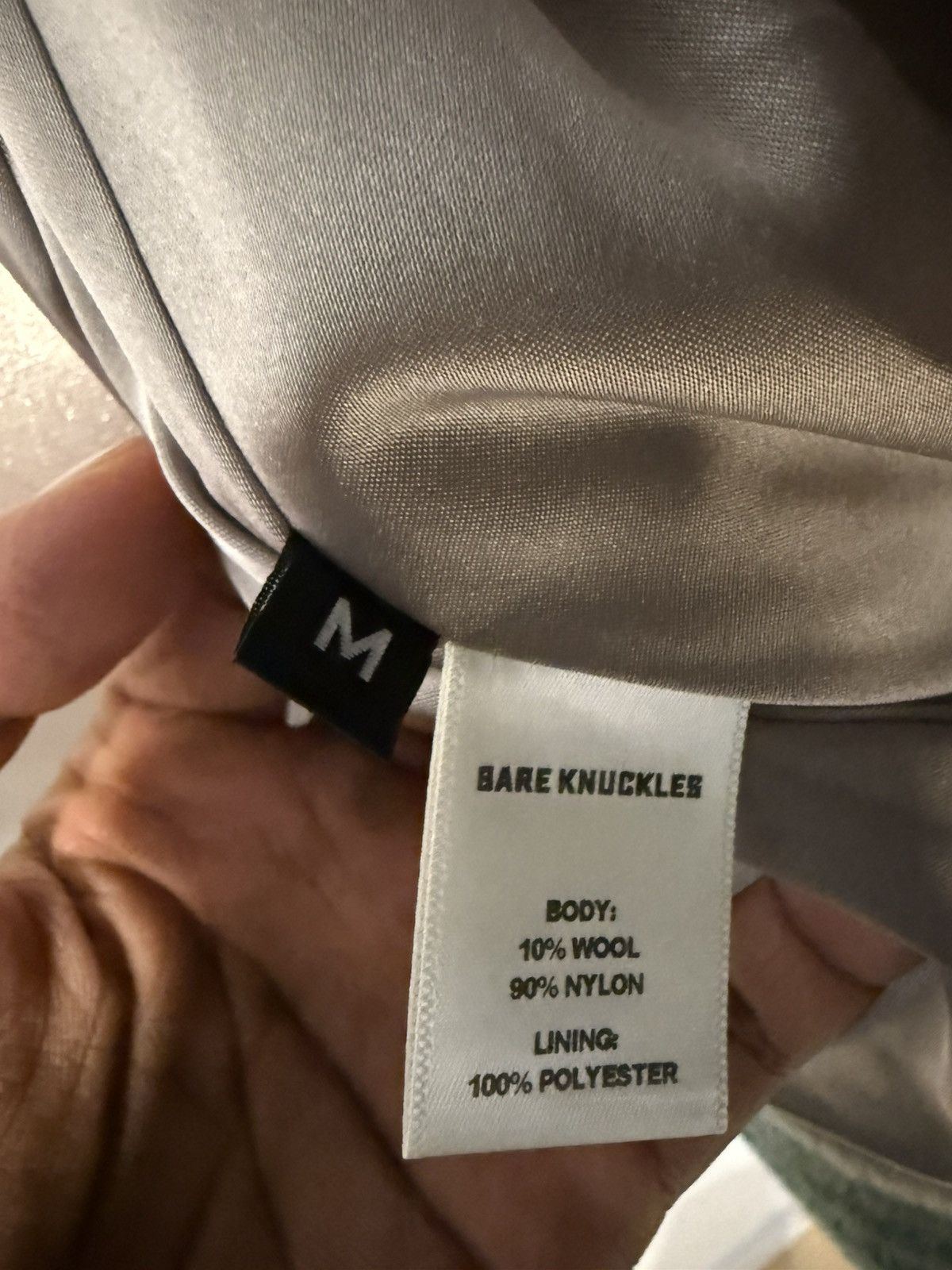 Bare Knuckles Bare Knuckles Wool Check Blouson Size US M / EU 48-50 / 2 - 4 Thumbnail