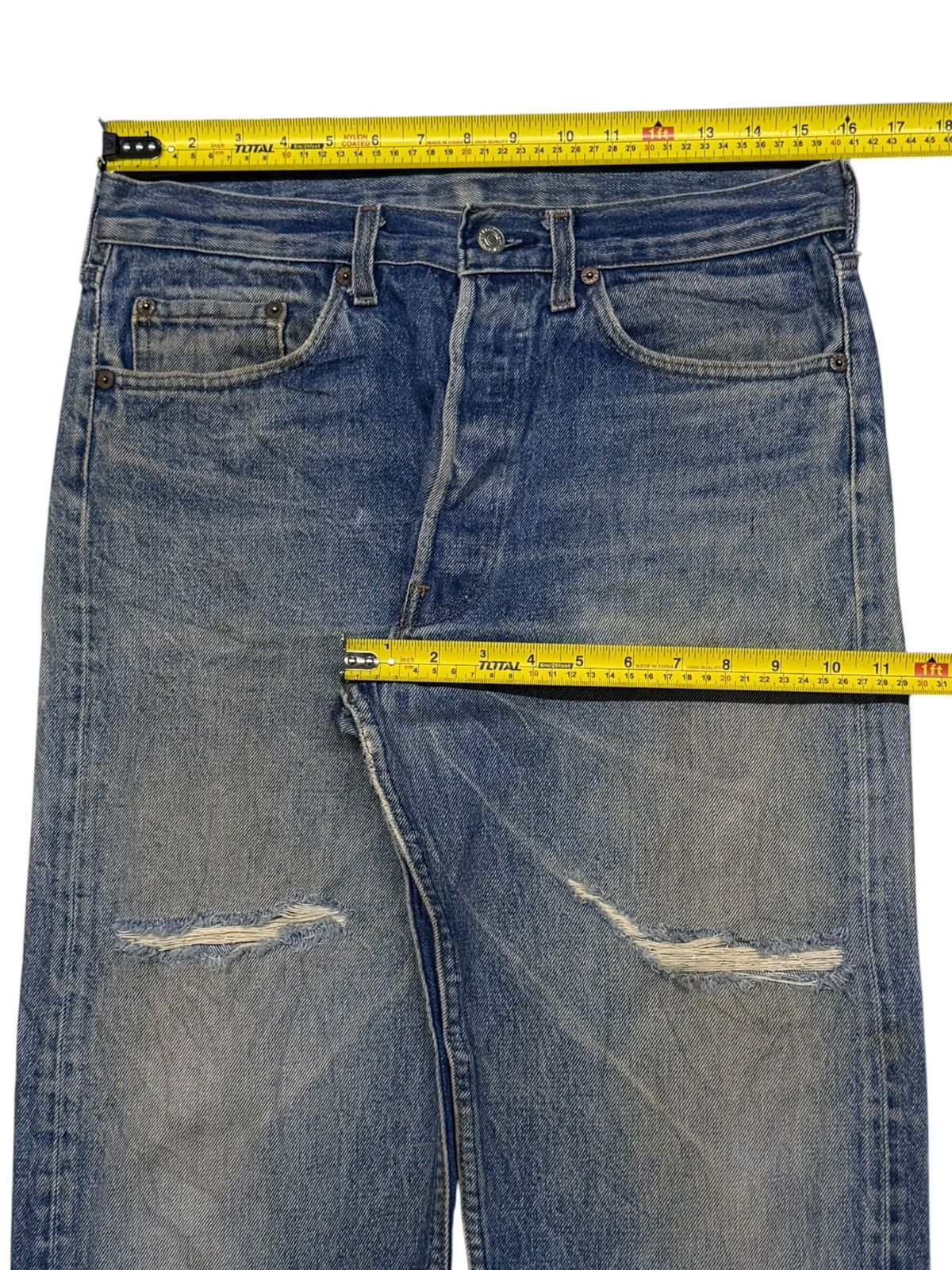 Levi's Vintage Levi’s 501 Made In USA Denim Jeans | Straight Fit 31 Size US 31 - 16 Thumbnail