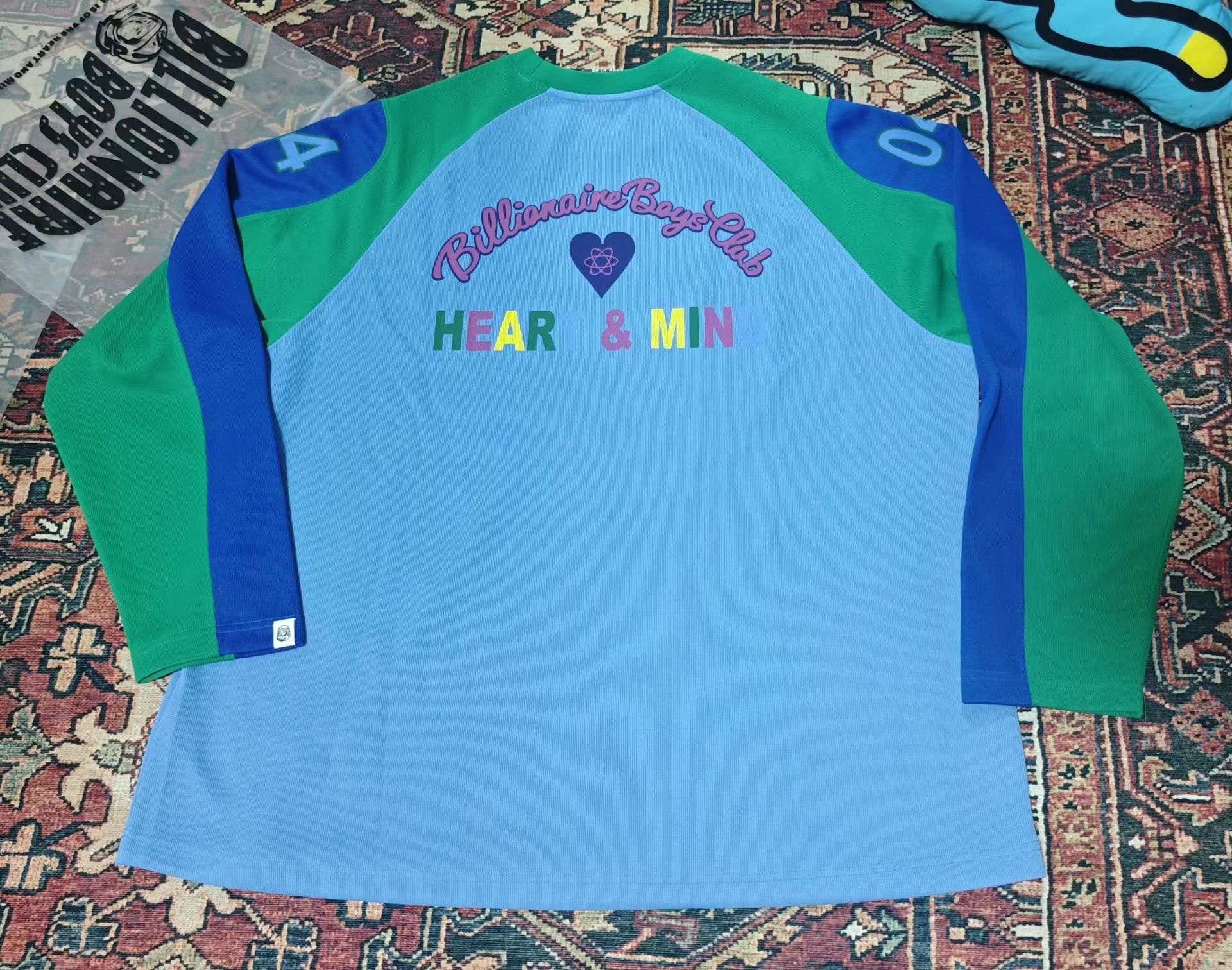 Billionaire Boys Club BILLIONAIRE BOYS CLUB Casual Long-Sleeve Hockey Jersey Size US XL / EU 56 / 4 - 2 Thumbnail