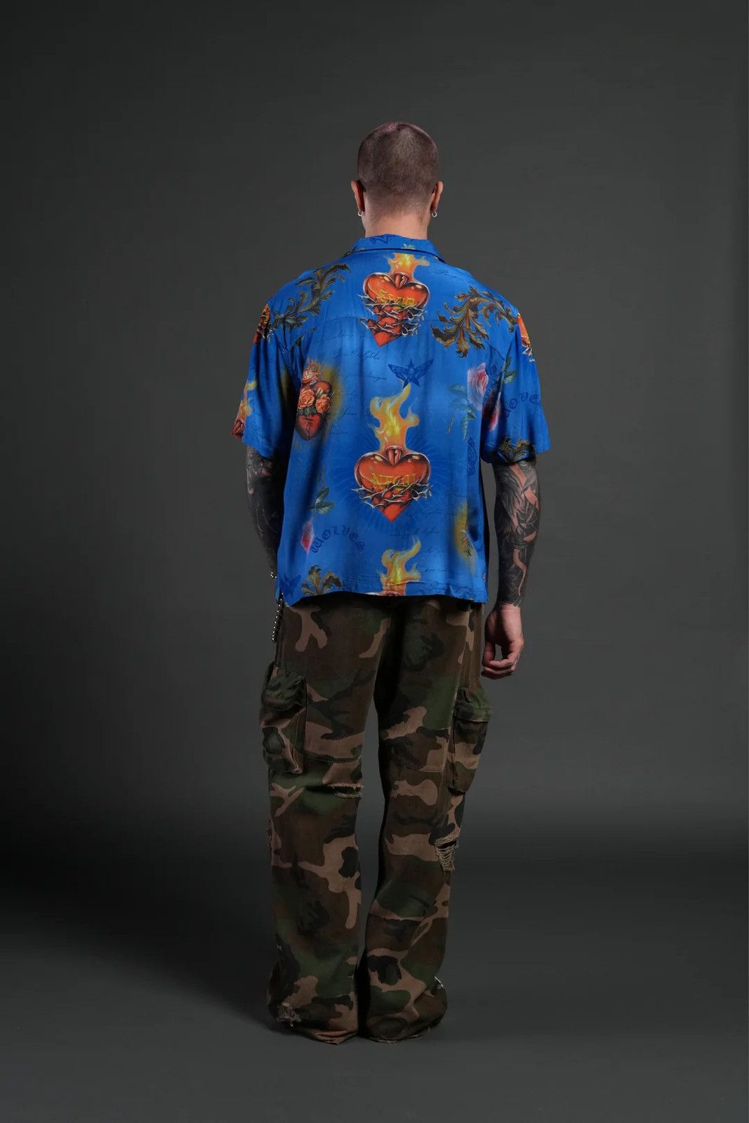 Darc Sport SACRED PATH MID-LENGTH BUTTON UP Size US M / EU 48-50 / 2 - 6 Thumbnail