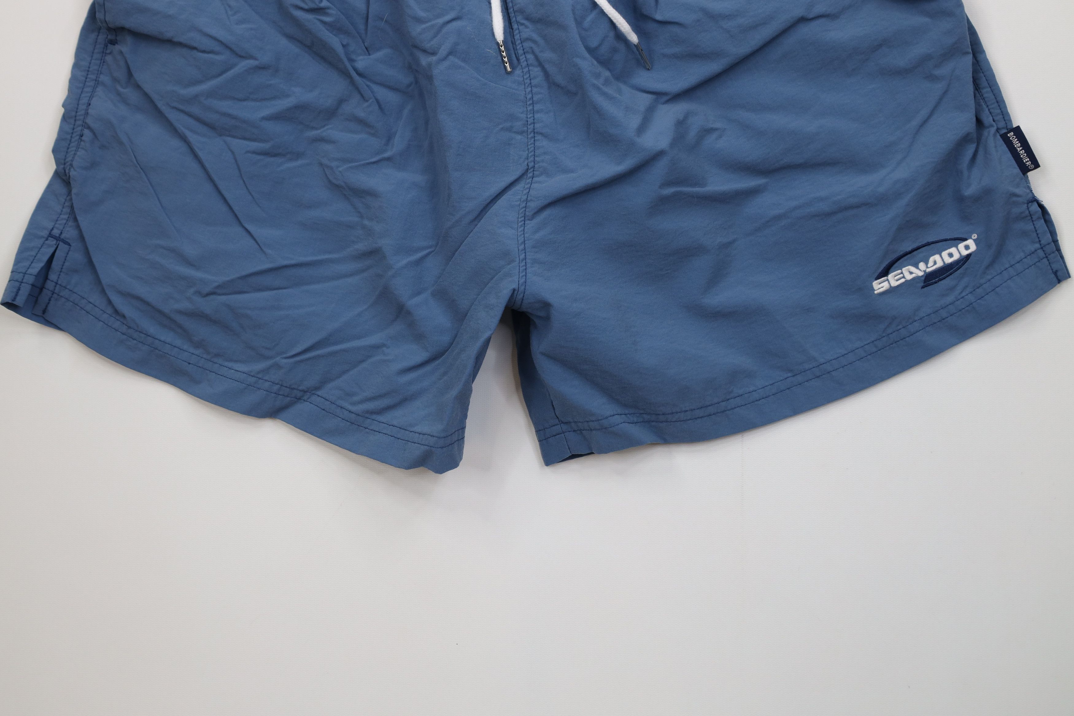 Vintage Vintage 90s Sea Doo Bombardier Lined Shorts Swim Trunks Size US 38 / EU 54 - 4 Thumbnail