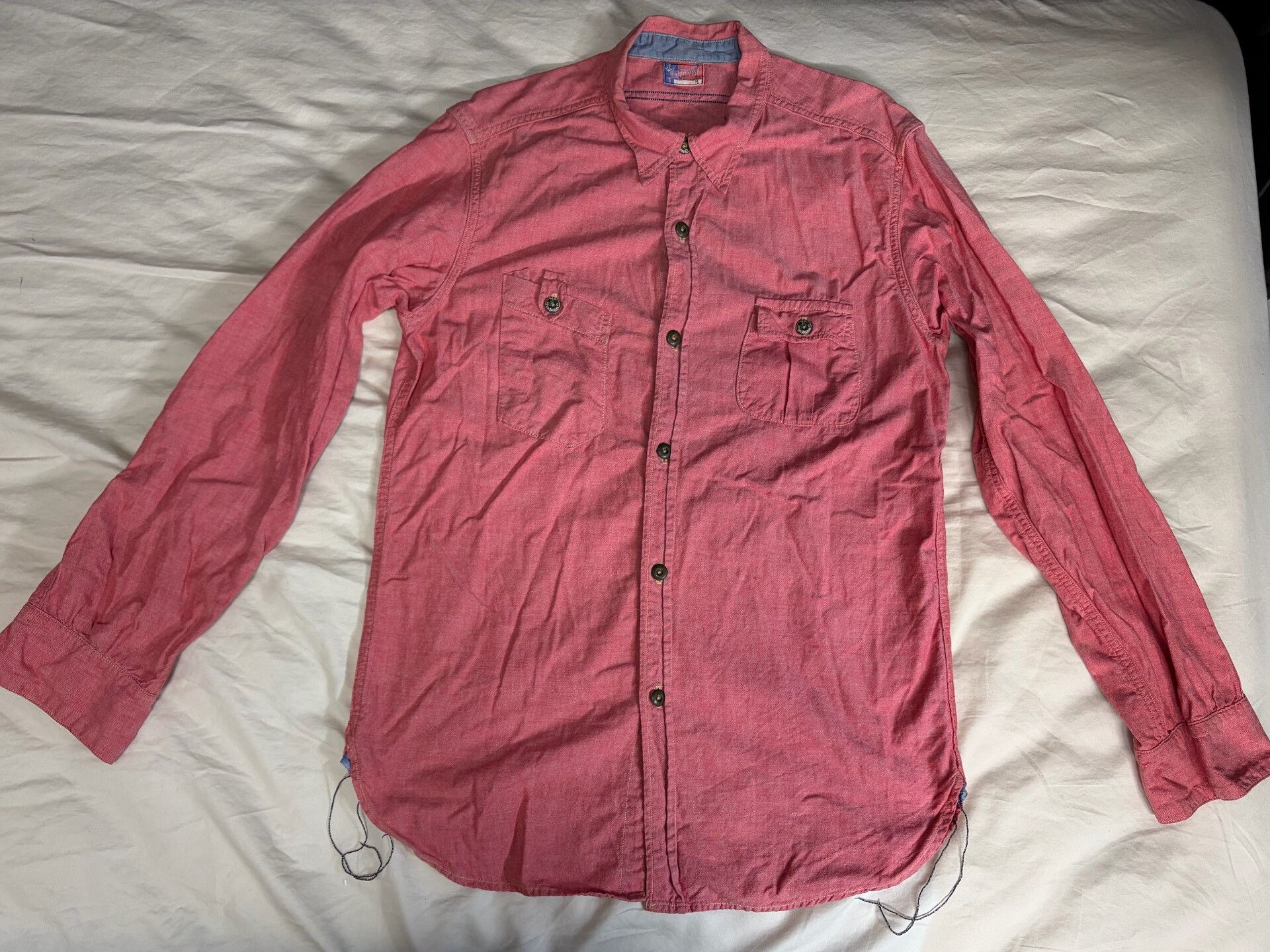 Mister Freedom Mister Freedom Early Shirt in Deep Red Size US M / EU 48-50 / 2 - 1 Thumbnail