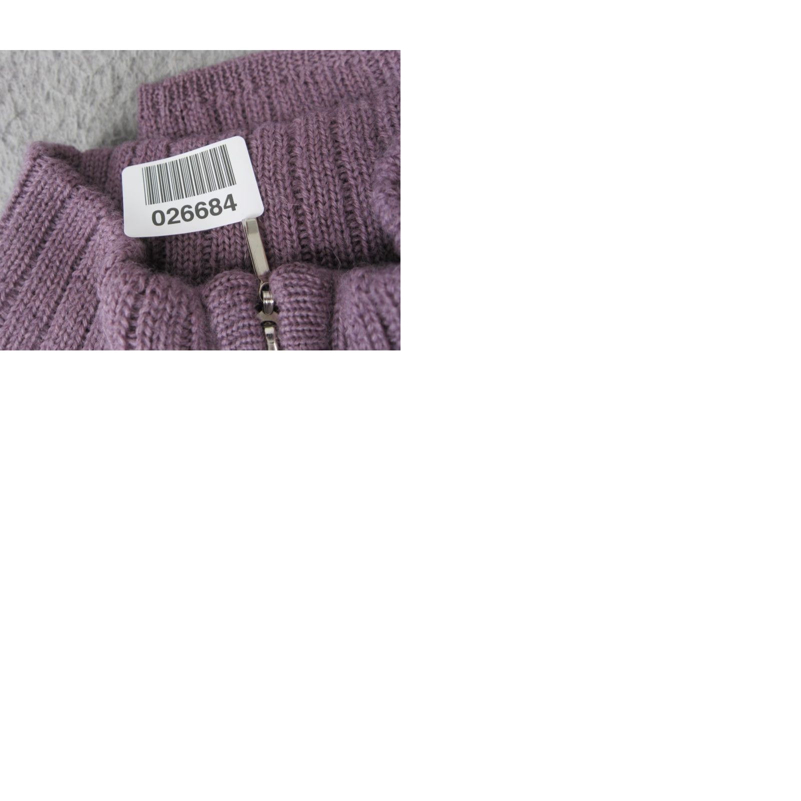 Pendleton VINTAGE Pendleton Cardigan Womens M Purple Wool Knit Sweater Full Zip 80s 90s City Classic Size M / US 6-8 / IT 42-44 - 9 Thumbnail