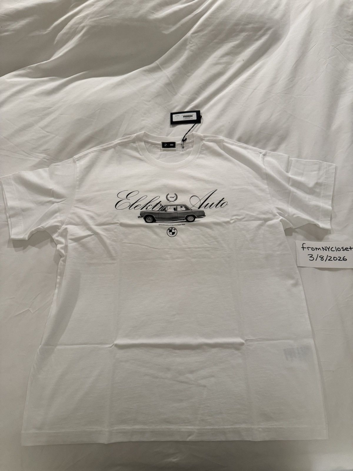 BMW × Kith KITH BMW Electro Auto tee Size US L / EU 52-54 / 3 - 2 Thumbnail
