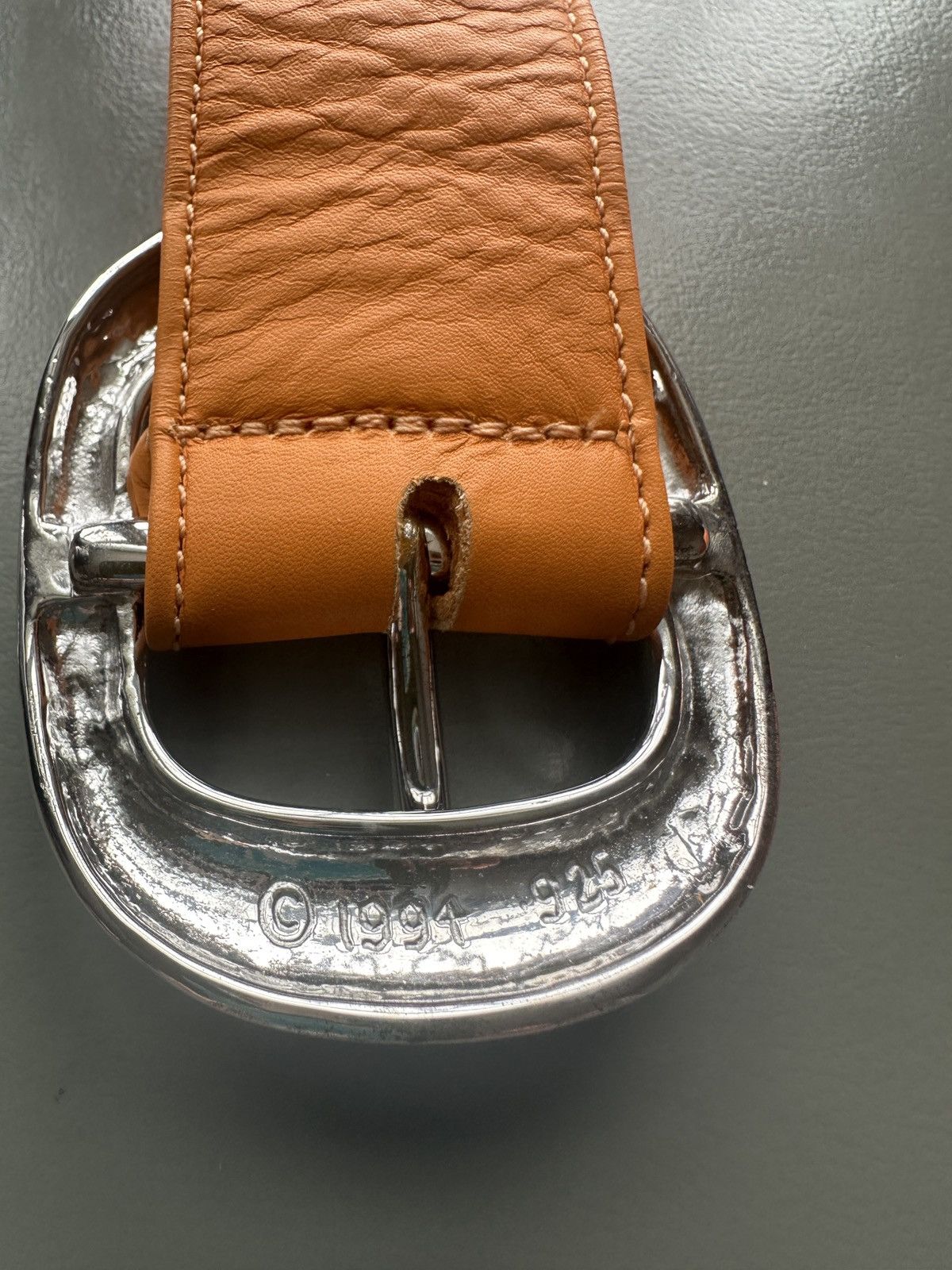 Chrome Hearts Chrome Hearts Gunslinger orange leather Belt Size ONE SIZE - 7 Thumbnail
