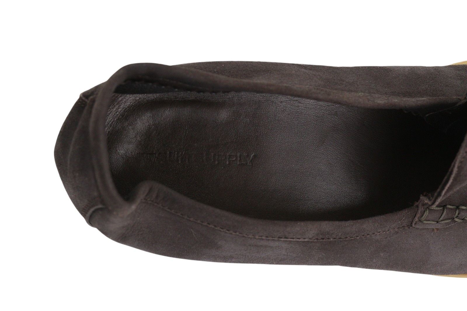 Suitsupply EU42 Brown Suede Leather Almond Toe Slip On Shoes 83575 Size US 9 / EU 42 - 9 Thumbnail