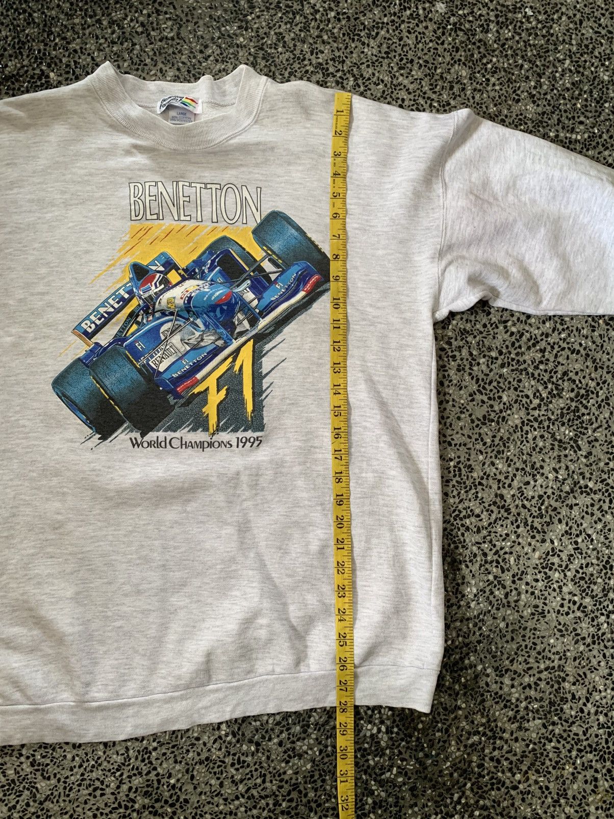 Formula 1 Vintage 90s Benetton Formula 1 Racing Team Sweatshirt Size US L / EU 52-54 / 3 - 9 Thumbnail