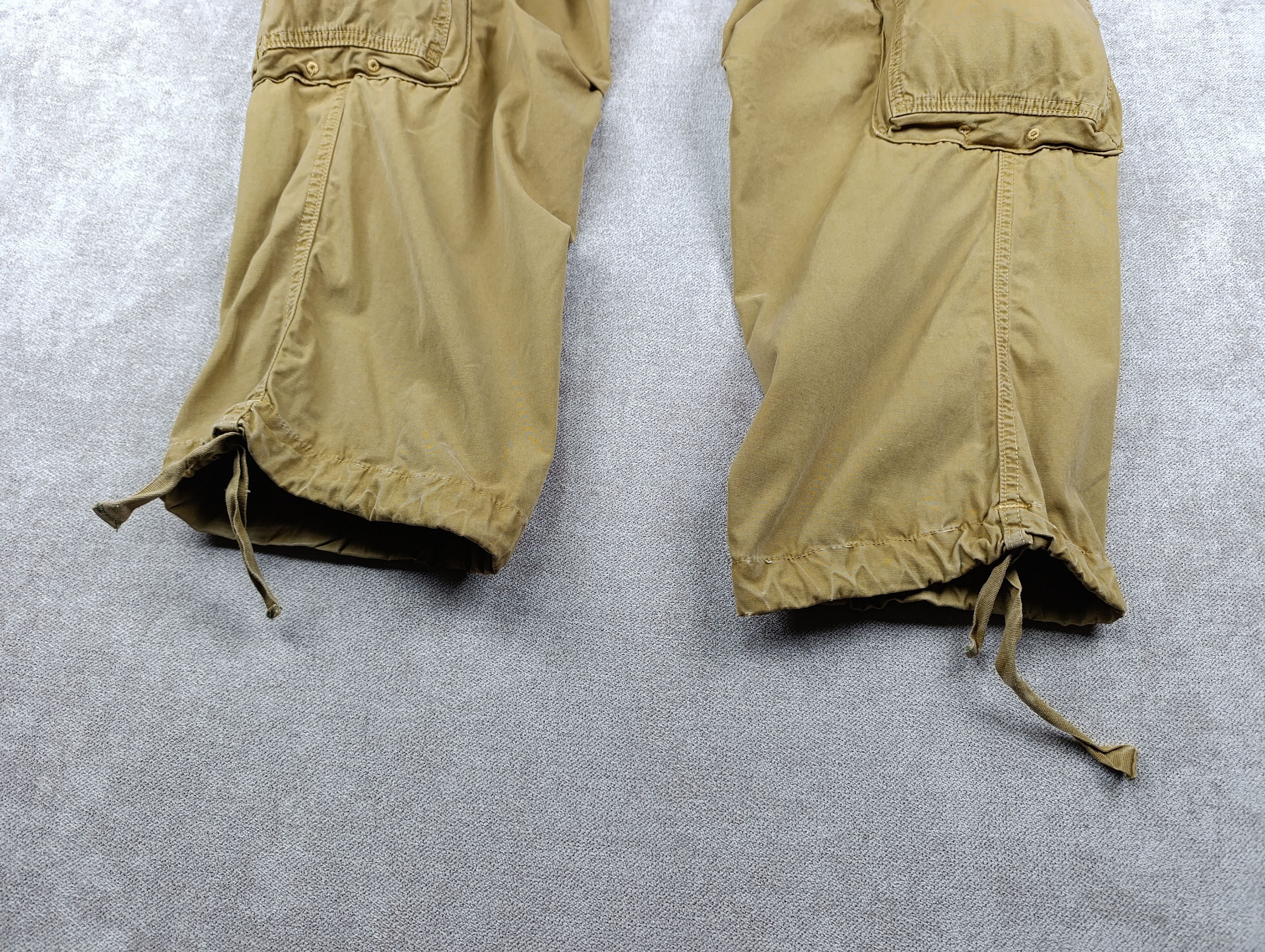 Abercrombie & Fitch ABERCROMBIE & FITCH A6509 PARACHUTE CARGO MULTIPOCKET PANTS Size US 32 / EU 48 - 3 Thumbnail