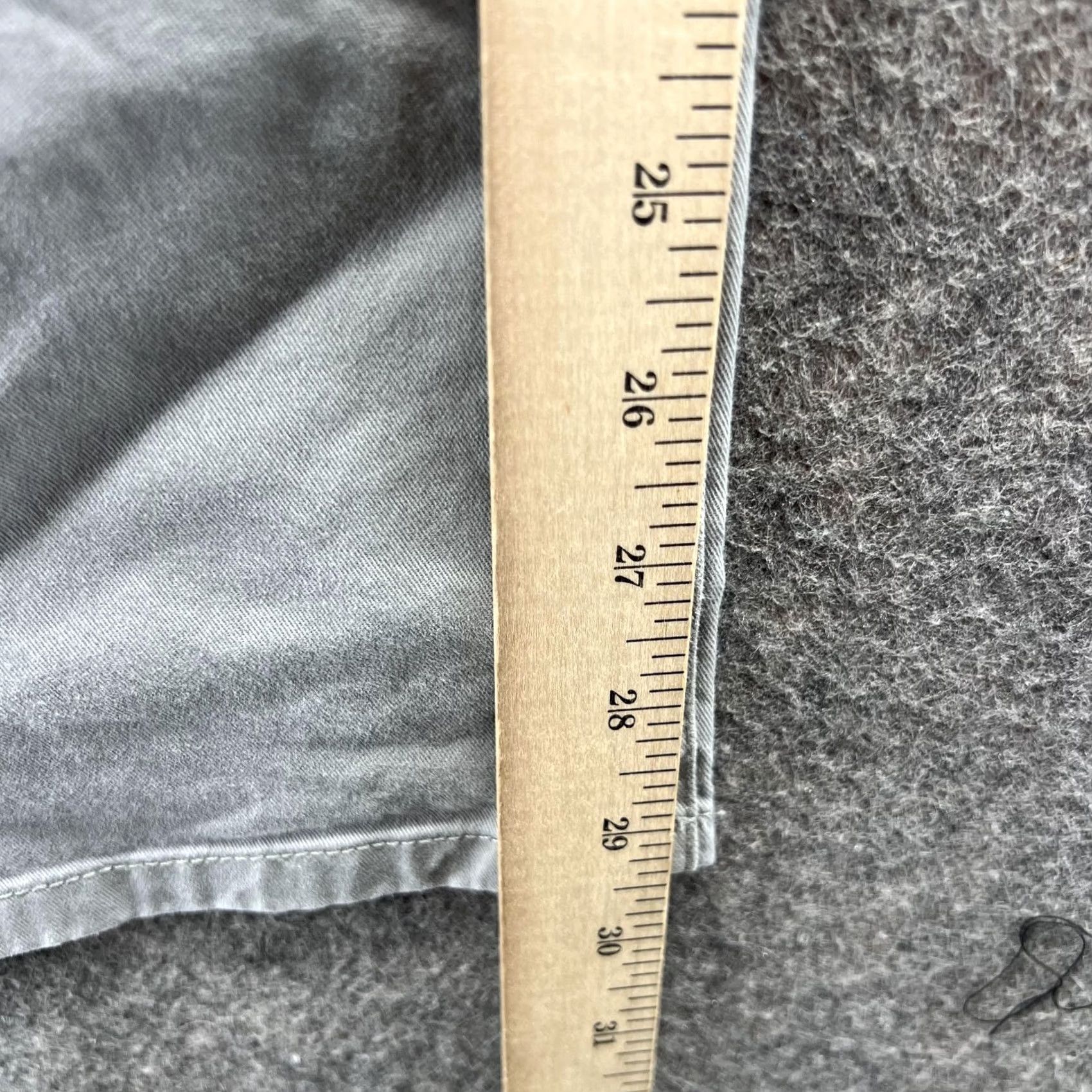 Bonobos Bonobos Pants Men 30x30 Gray Chino Flat Front Slim Fit Casual Cotton Canvas Pants Mens 30 Regular Slim Chino Gray Size US 30 / EU 46 - 6 Thumbnail