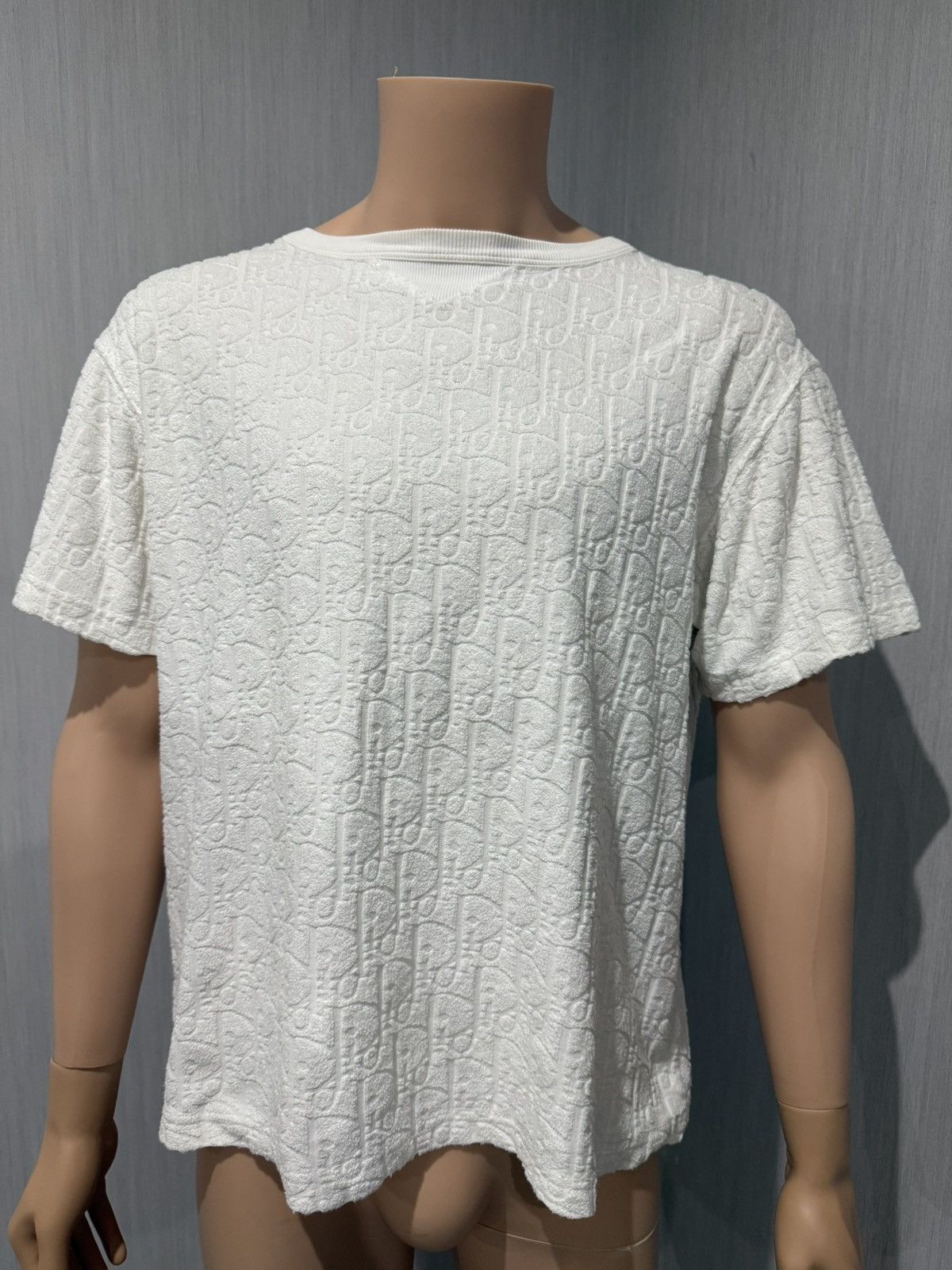 Dior Dior Oblique Terrycloth T-shirt (Dior Towel T-shirt) Size US L / EU 52-54 / 3 - 1 Thumbnail