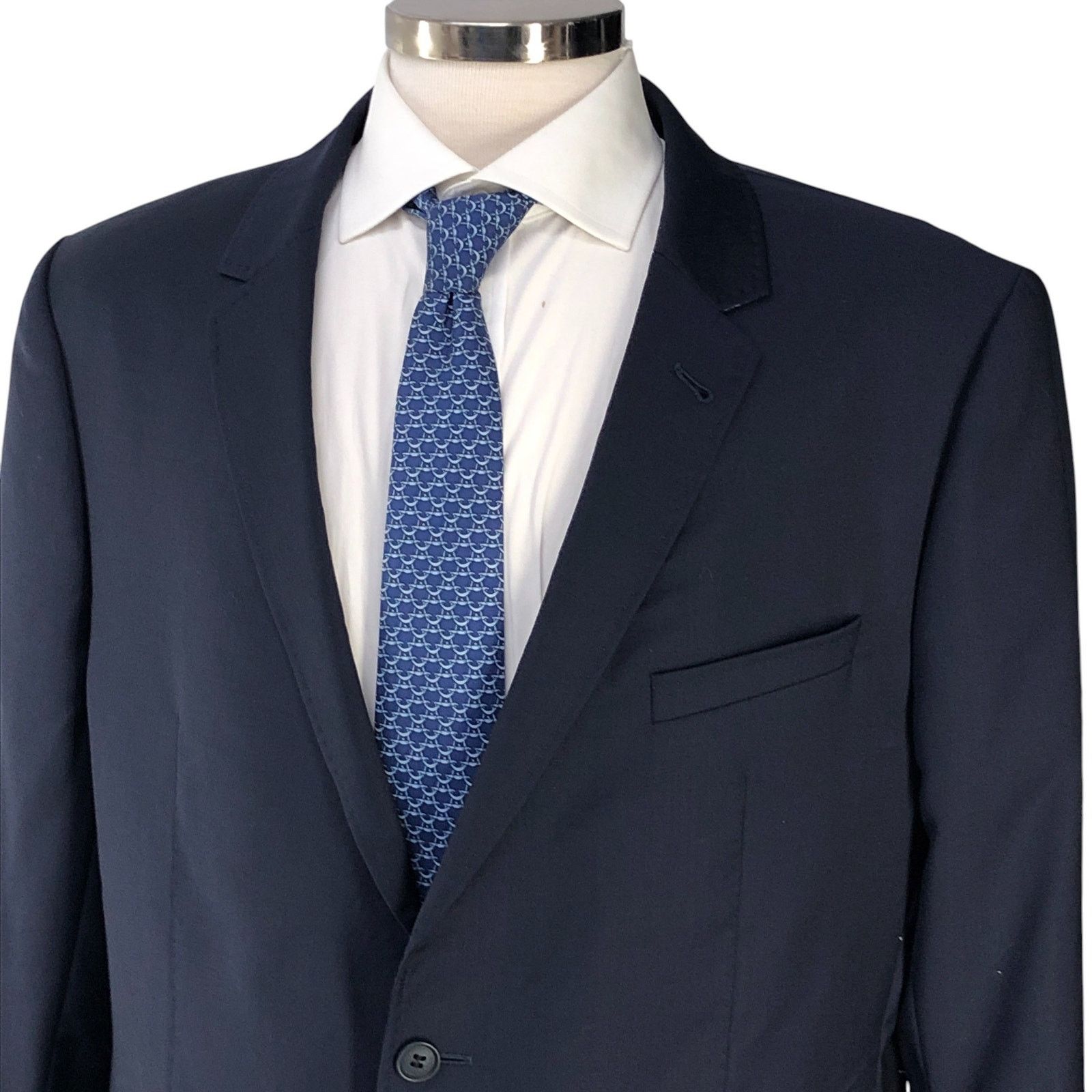 Ted Baker Ted Baker Sz 44R Sport Coat Blazer Jacket POP Blue 2 Button Size 44R - 2 Thumbnail