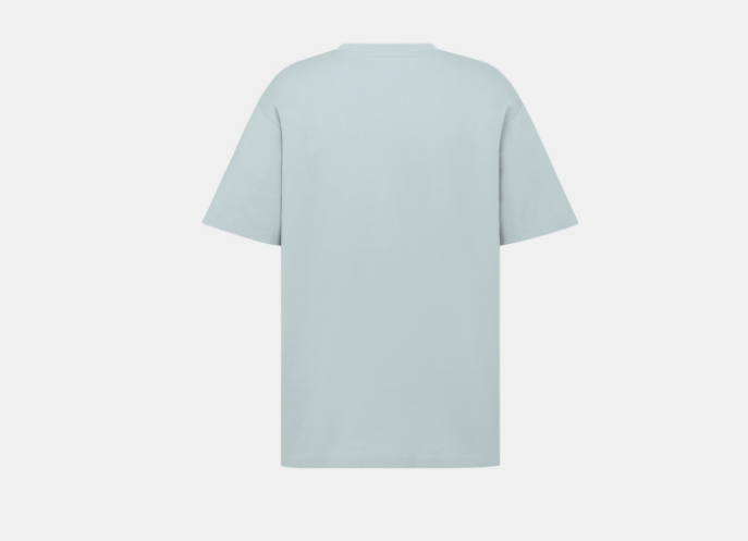 Dior o1w1db10525 493J69 Relaxed-Fit T-Shirt in Gray Size US M / EU 48-50 / 2 - 2 Thumbnail