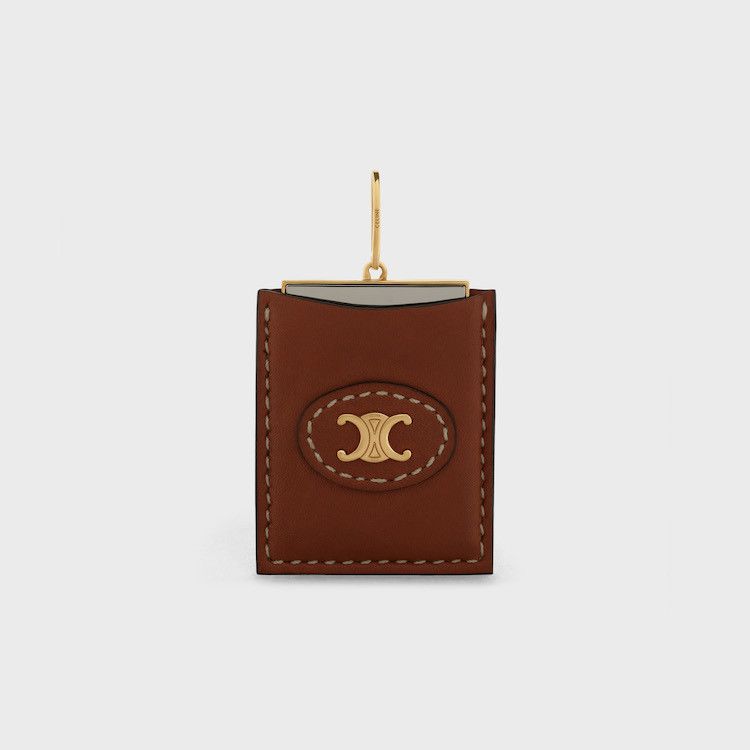 Celine o1bcso1str1024 Size: OS / Mirror Pendant in Tan/Gold Size ONE SIZE - 1 Thumbnail