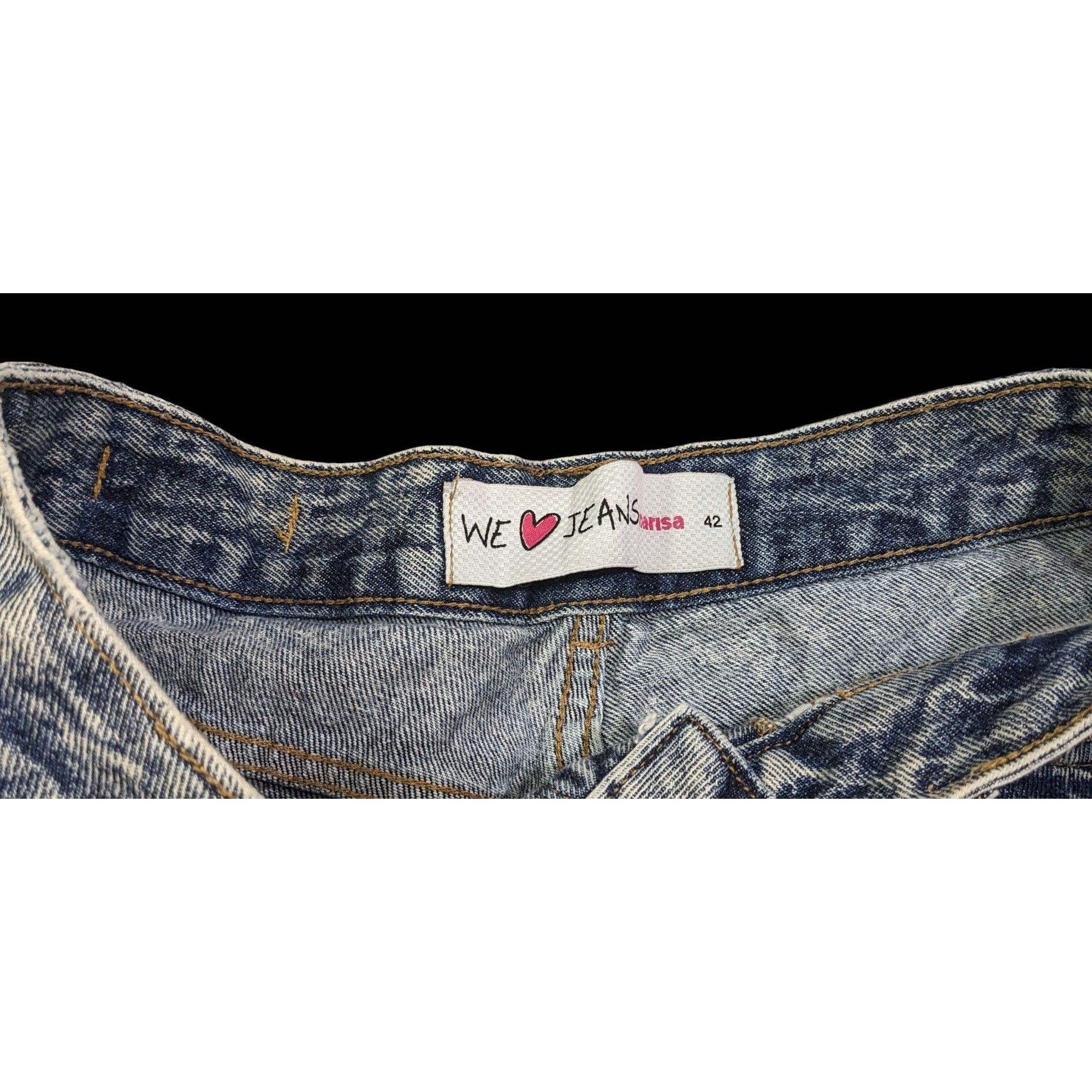 Other Marisa Distressed Cutoff Jean Shorts by We Love Jeans Size 32" / US 10 / IT 46 - 3 Thumbnail