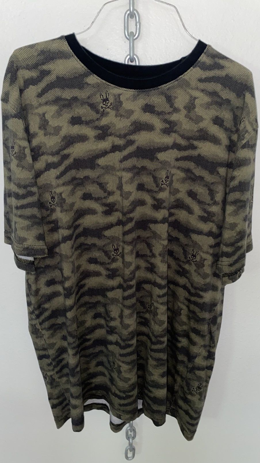 Psycho Bunny PsychoBunny Camo Shirt Size US XL / EU 56 / 4 - 1 Thumbnail