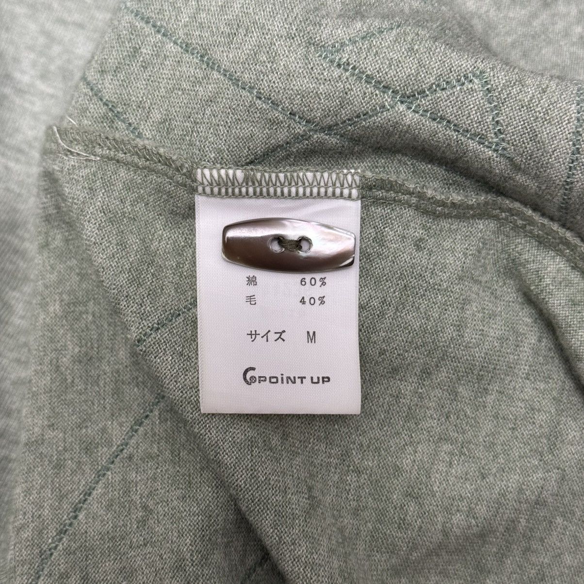 Issey Miyake Hai Sporting Gear by Issey Miyake Sage Wool Embossed Art Size US M / EU 48-50 / 2 - 11 Thumbnail