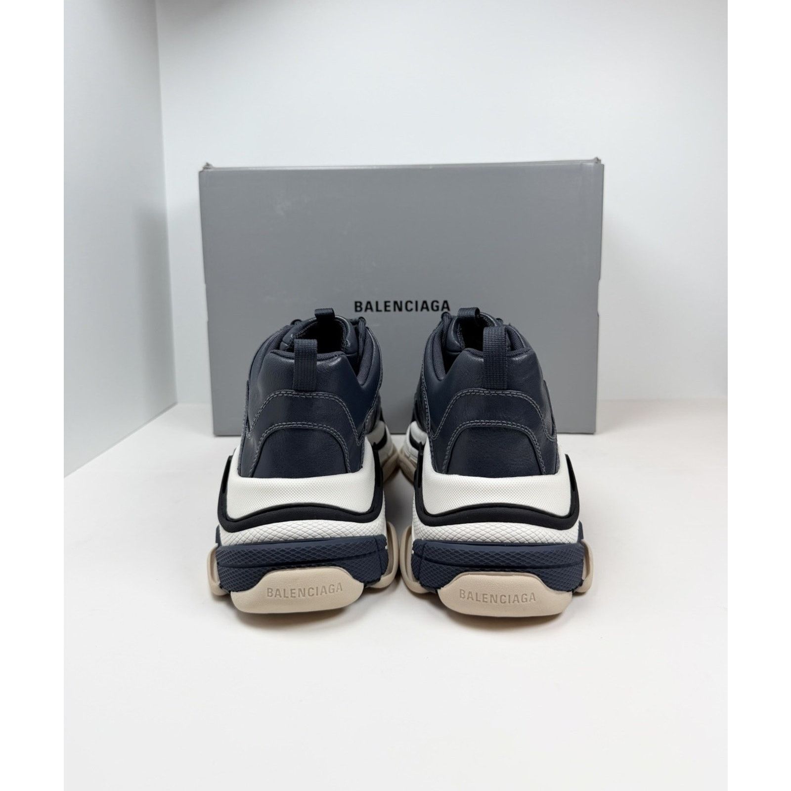 Balenciaga Size 46EU/13US - Balenciaga Triple S Stone Blue NEW Size US 13 / EU 46 - 5 Thumbnail