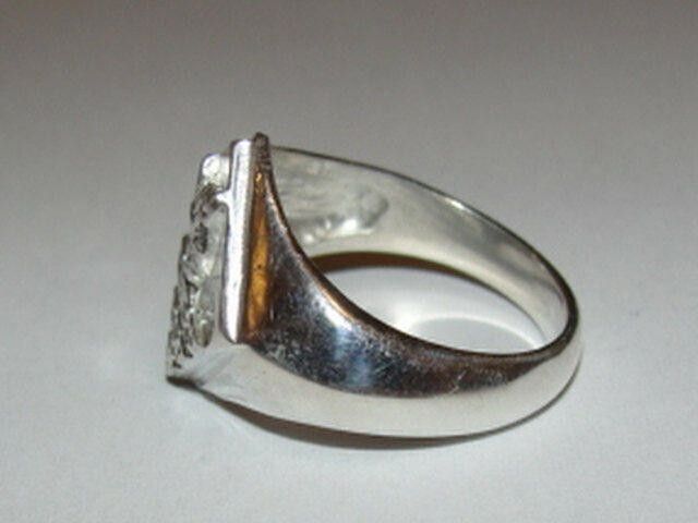 Handmade Sterling Silver Cub Boy Scout Ring Size ONE SIZE - 2 Thumbnail