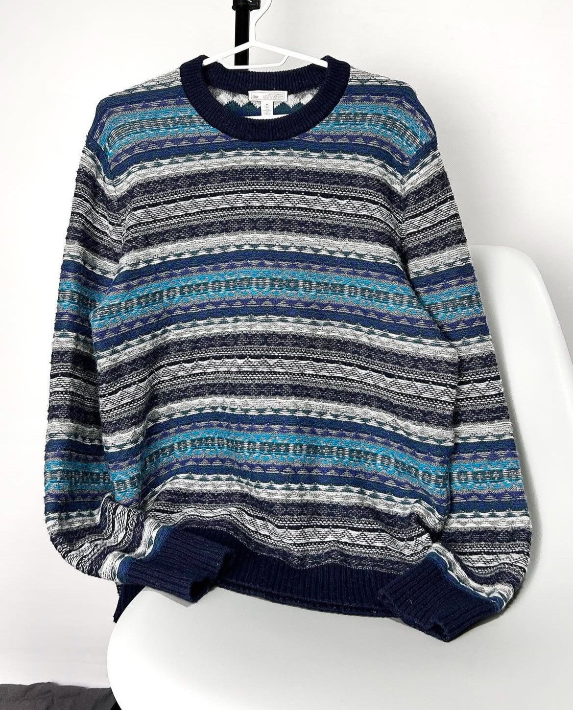 Gap Vintage sweater gap knit avant gard medium Size US M / EU 48-50 / 2 - 2 Thumbnail