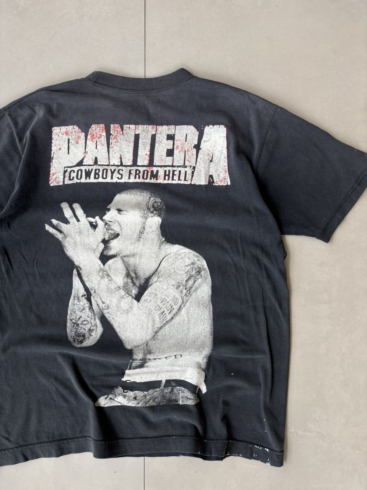 Band Tees Vintage Pantera Cowboys From Hell Size US L / EU 52-54 / 3 - 6 Thumbnail
