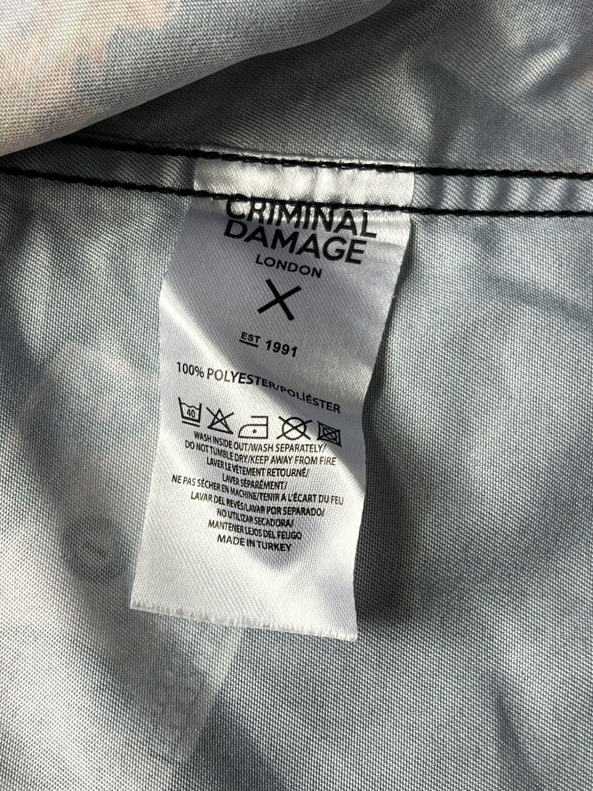 Criminal Damage 💥Rare💥 Dollars Print All Over Polo Shirt Size US M / EU 48-50 / 2 - 5 Thumbnail