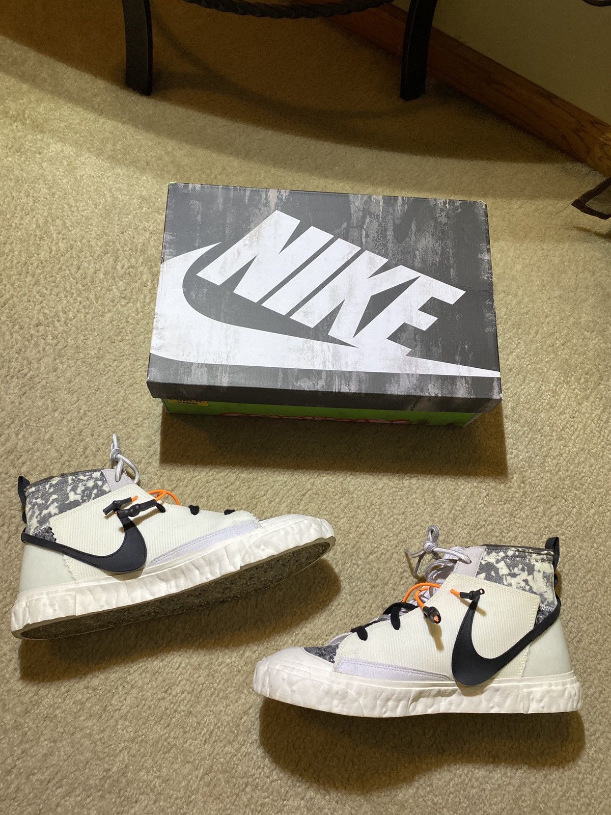 Nike × READYMADE Nike Blazer Mid x READYMADE Size US 11.5 / EU 44-45 - 2 Thumbnail