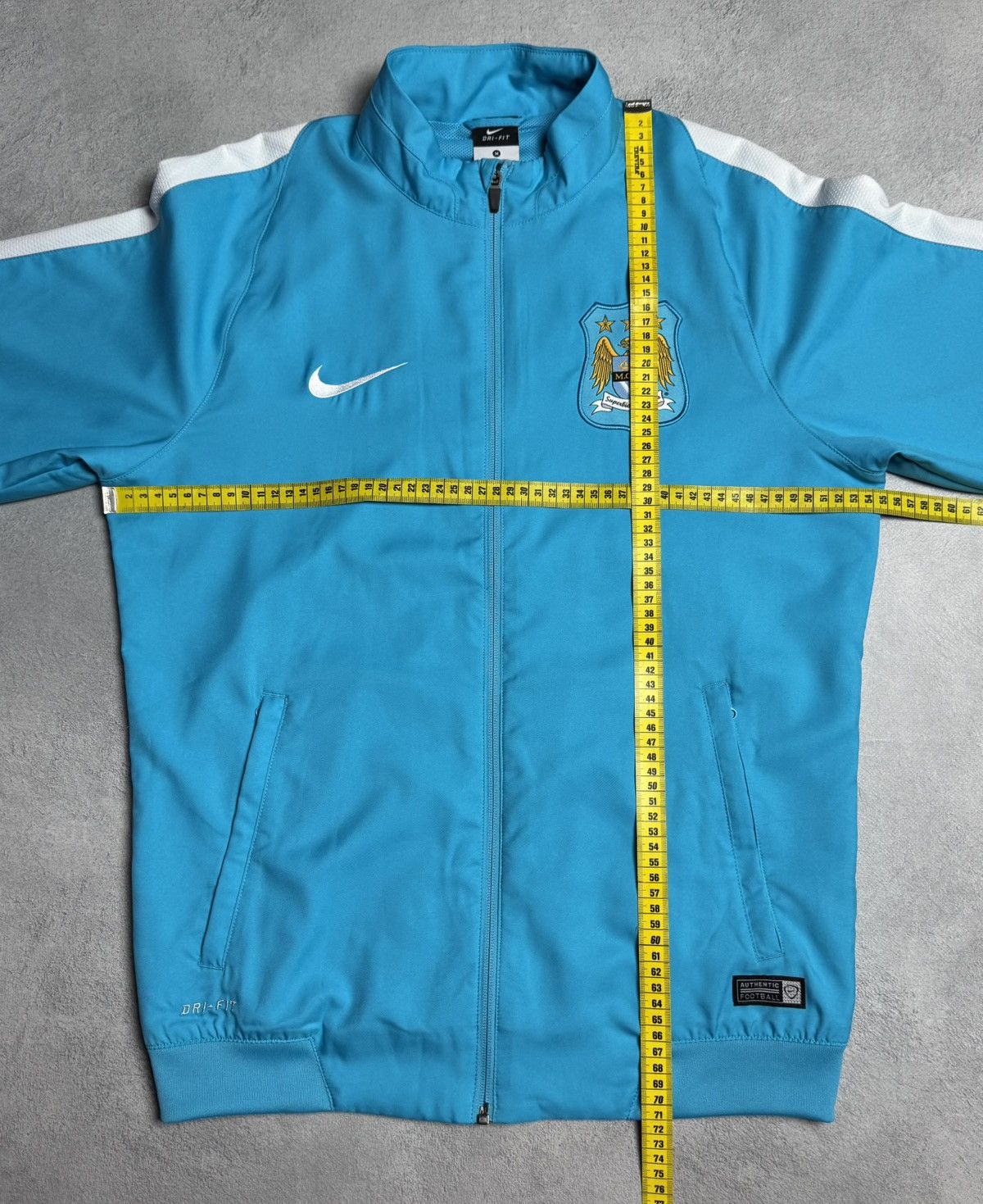 Nike Manchester City 2015 2016 Training Soccer Track Jacket Nike Size US M / EU 48-50 / 2 - 16 Thumbnail