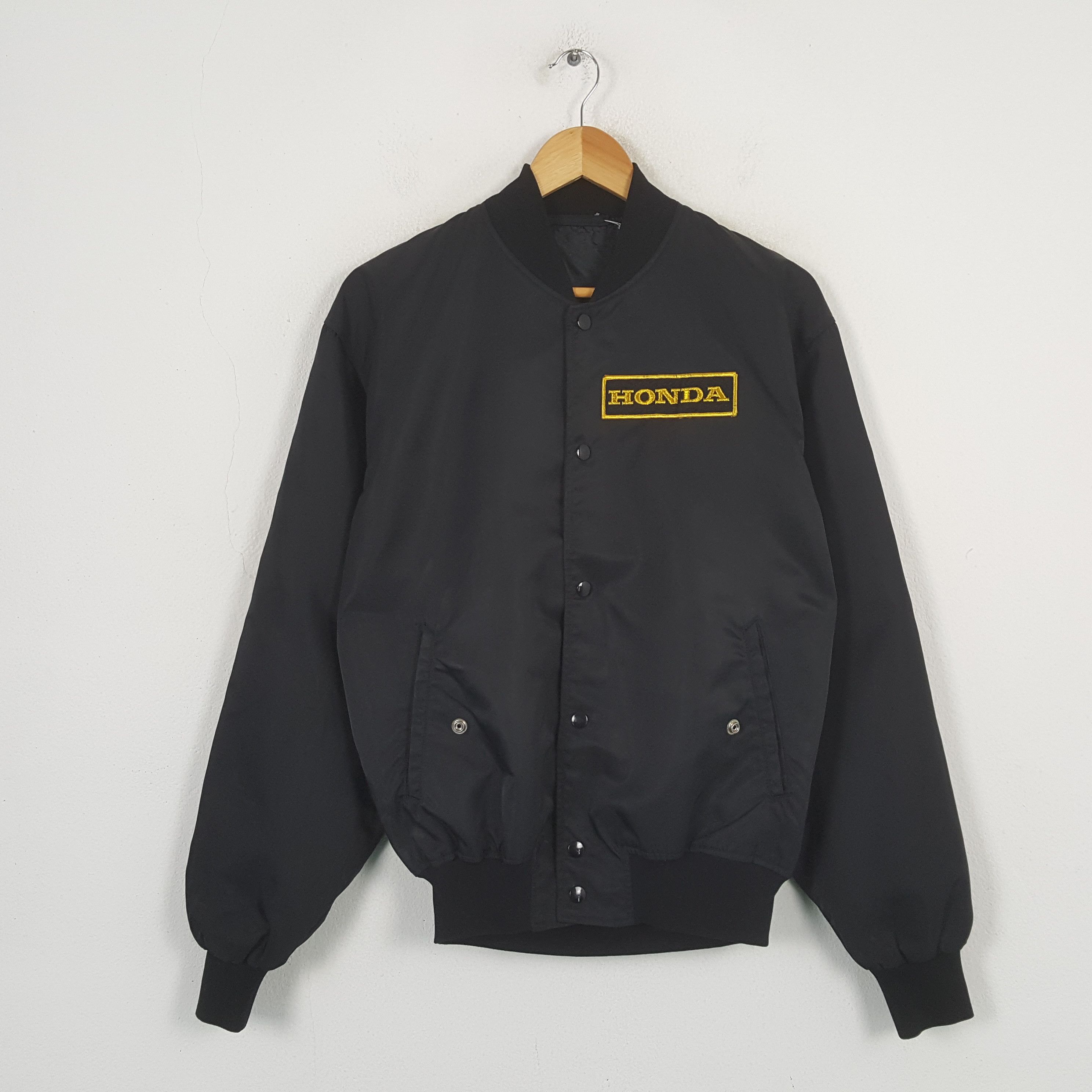 Honda × Vintage Vintage HONDA Japanese Racing Team Jacket C289N26 Size US L / EU 52-54 / 3 - 3 Thumbnail