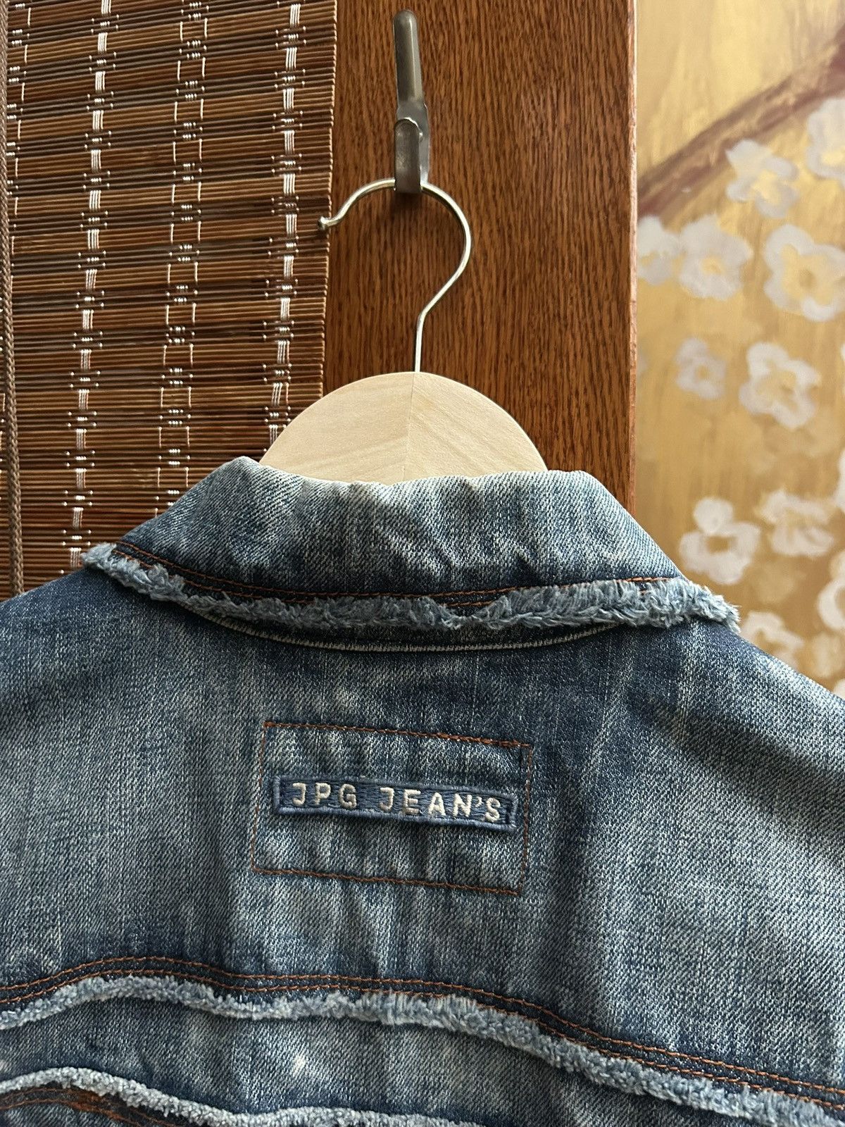 Jean Paul Gaultier JPG Jeans Jean Paul Gaultier Washed Reversed Denim Jacket Size S / US 4 / IT 40 - 7 Thumbnail