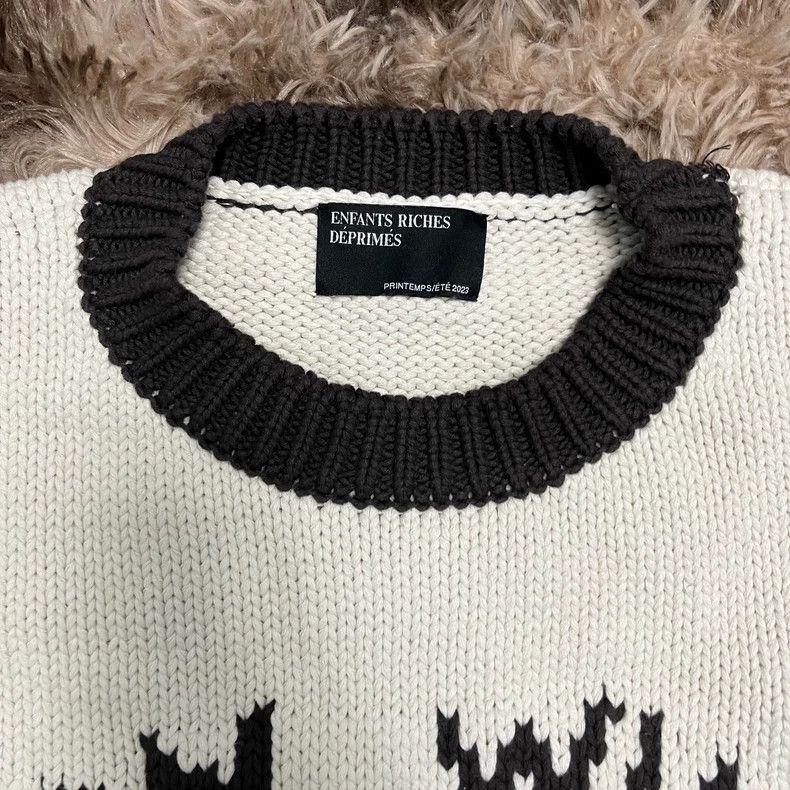 Enfants Riches Deprimes Enfants Riches Deprimes 23 SS kid portrait sweater 2505-Nex Size US M / EU 48-50 / 2 - 2 Thumbnail