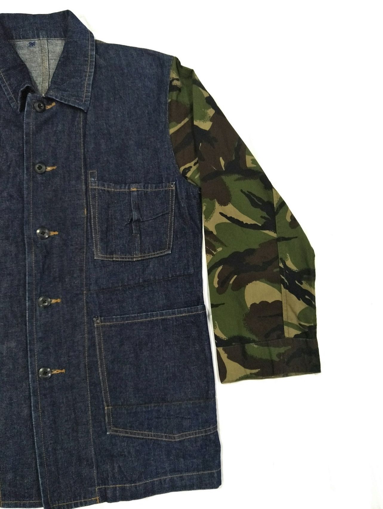 PPFM PPFM Denim Jeans England Camo Sleeve Movies Taxi Driver Size US L / EU 52-54 / 3 - 5 Thumbnail