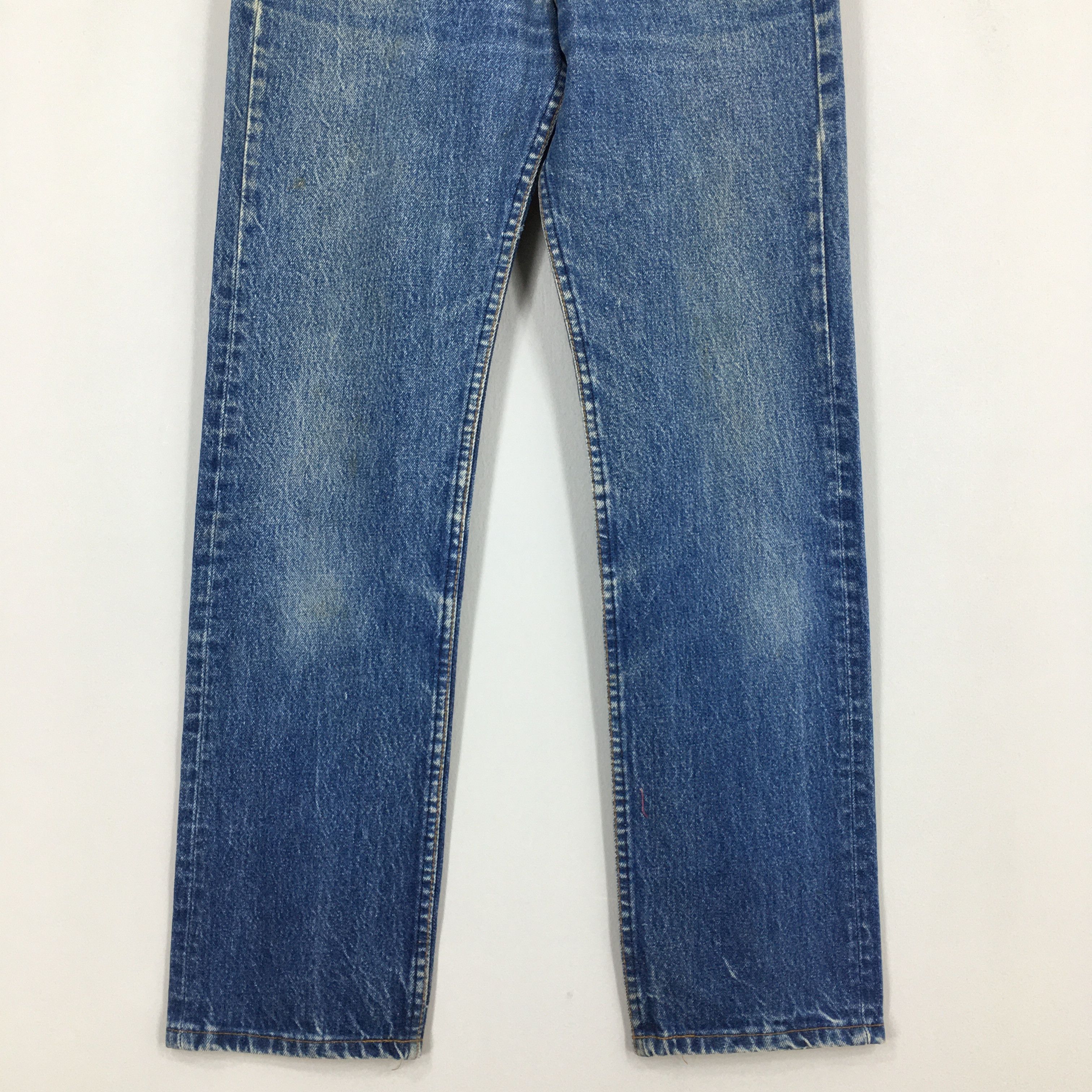 Levi's Size 26x30 Vintage 90s Levi's 501 Faded Blue Jeans S874 Size 26" / US 2 / IT 38 - 4 Thumbnail