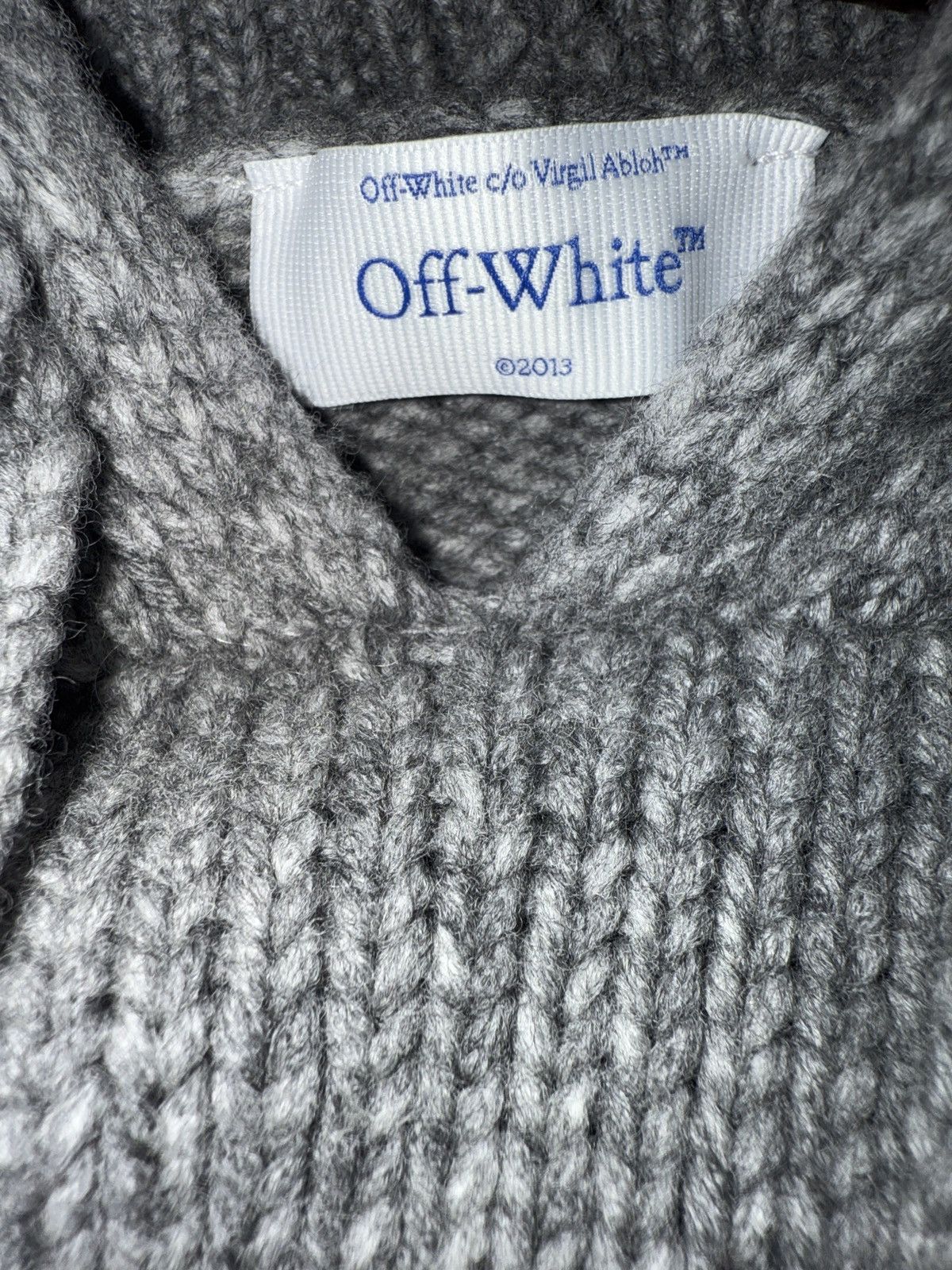 Off-White Off-White Arrows motif wool hoodie Size US L / EU 52-54 / 3 - 6 Thumbnail