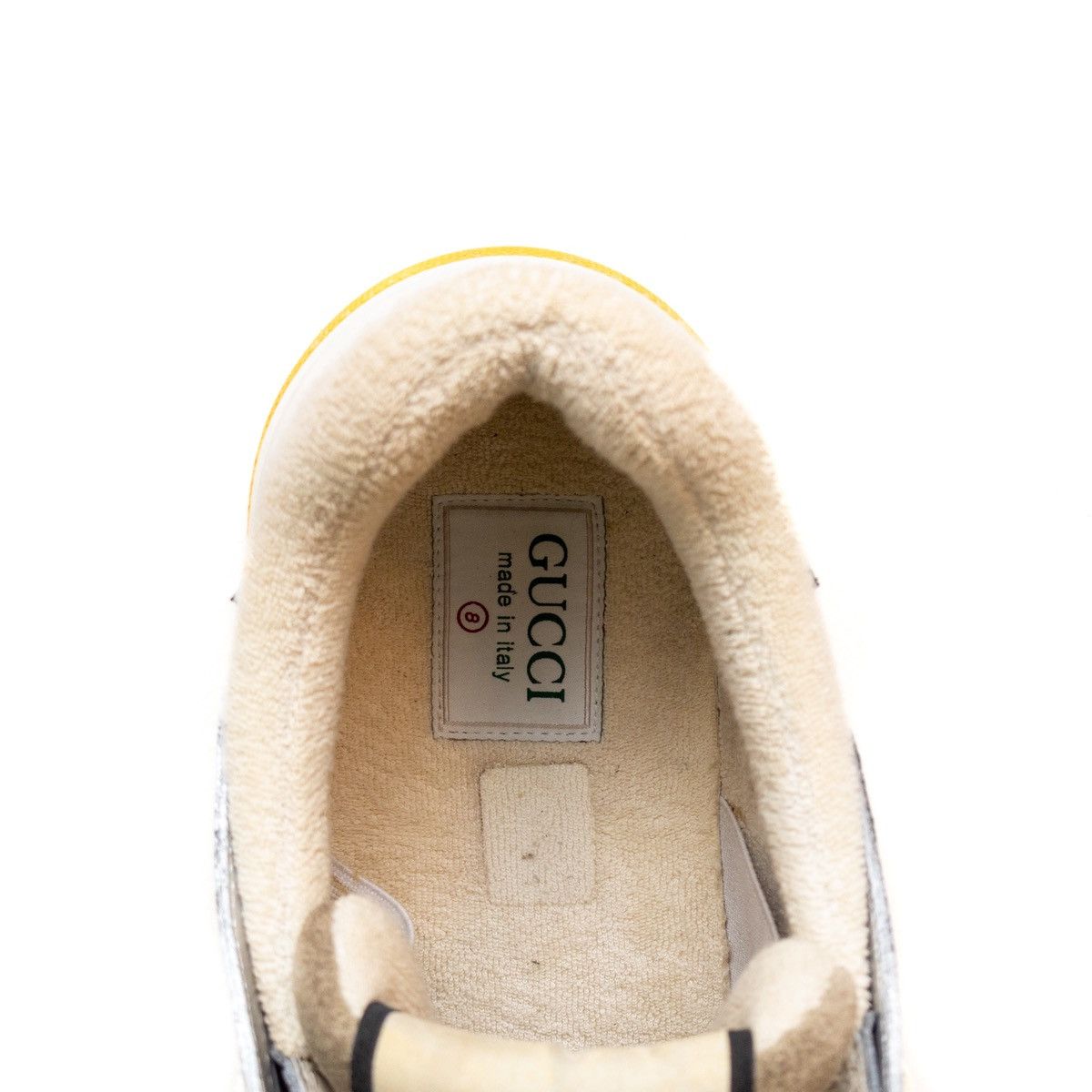 Gucci Gucci Grey / Beige Suede and Mesh Ultrapace Sneakers SizeUS9 Size US 9 / EU 42 - 13 Thumbnail