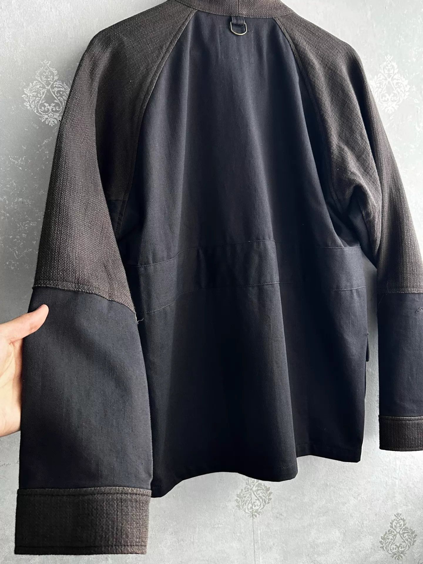 Blackmeans Blackmeans 00s Black Pocket Embroidered Jacket Size US S / EU 44-46 / 1 - 5 Thumbnail