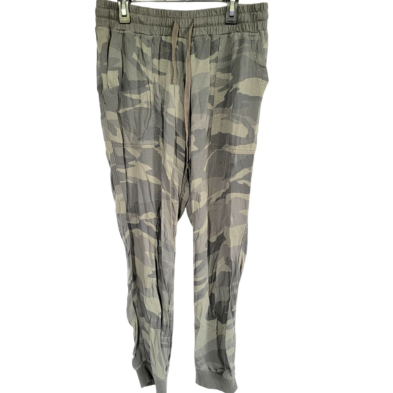 Splendid Splendid Green Camo High Waisted Joggers Size XS Size 26" / US 2 / IT 38 - 1 Thumbnail