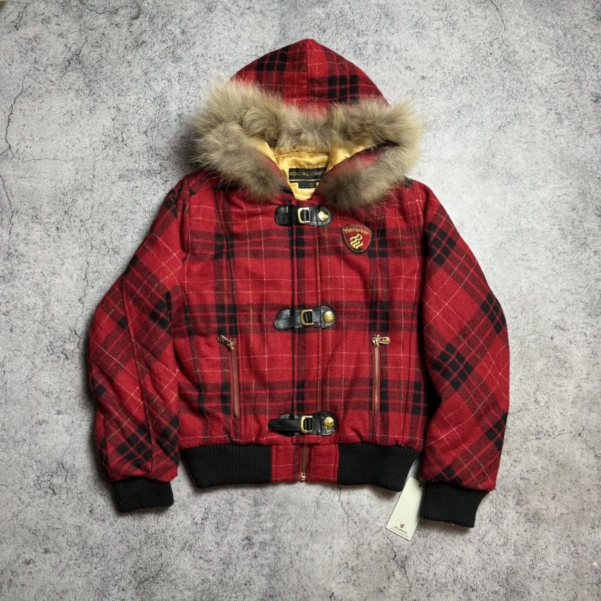 Rocawear NEW Rocawear Vintage Jacket With Fur Size L / US 10 / IT 46 - 2 Thumbnail