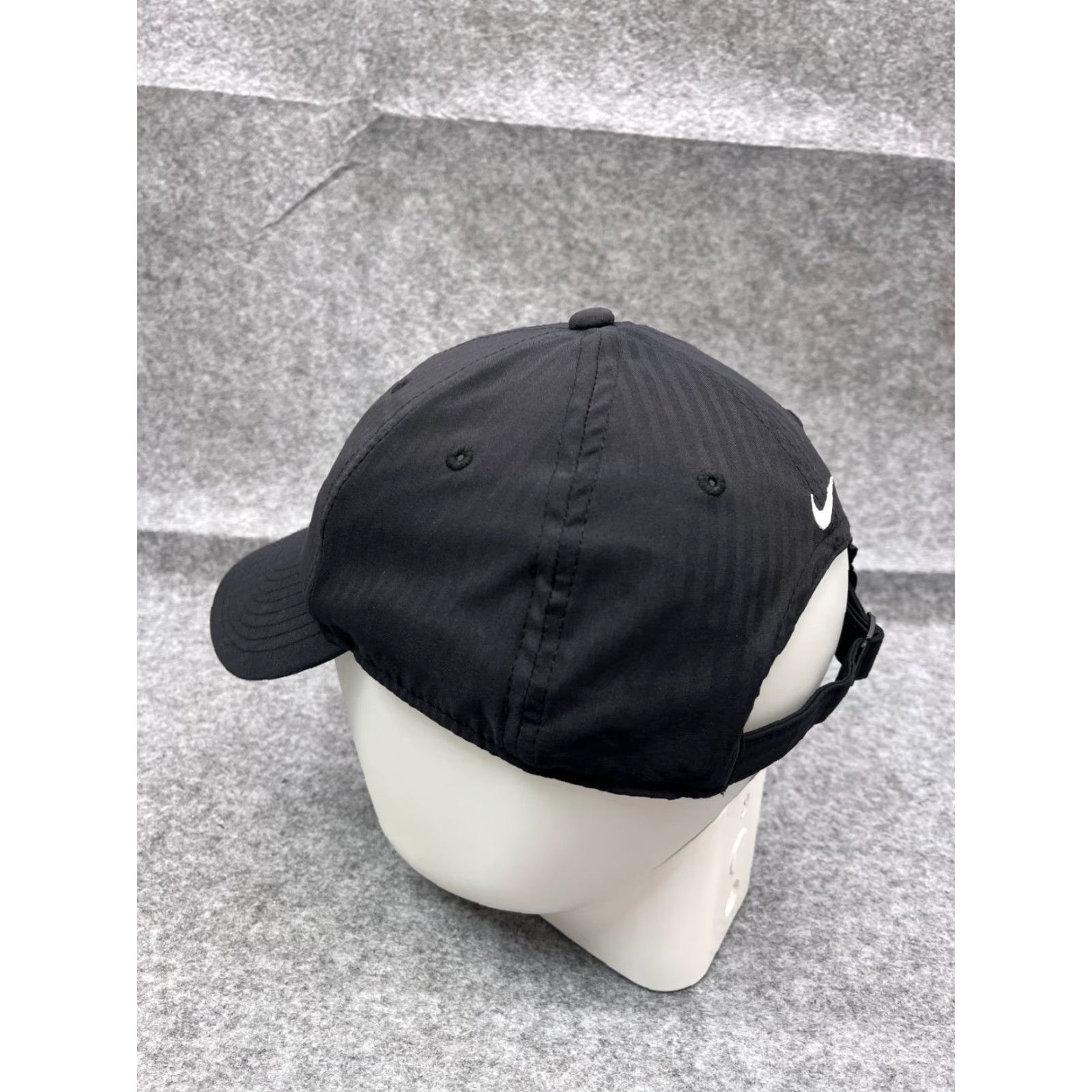 Nike Nike Hat Cap Strap Back Adult Black Swoosh Logo Legacy91 Dri-Fit 100% Polyester Hat Cap Men One Size Adjustable Lightweight Size ONE SIZE - 5 Thumbnail