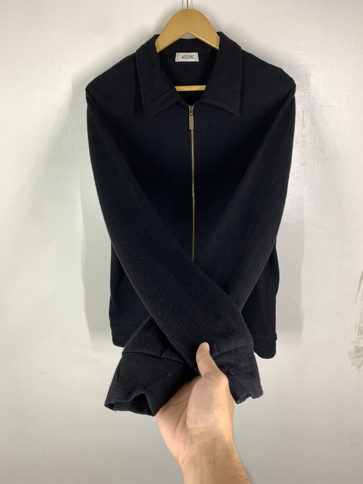 Designer × Moschino Vintage Moschino Full Zip Jacket Size US M / EU 48-50 / 2 - 9 Thumbnail