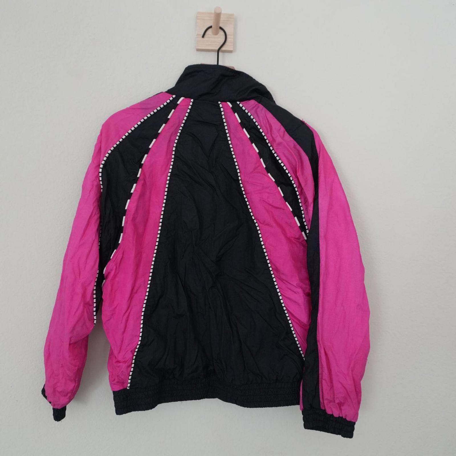 Other Bocoo Jacket Women's M Pink Black VTG Windbreaker Full Zip Size M / US 6-8 / IT 42-44 - 5 Thumbnail