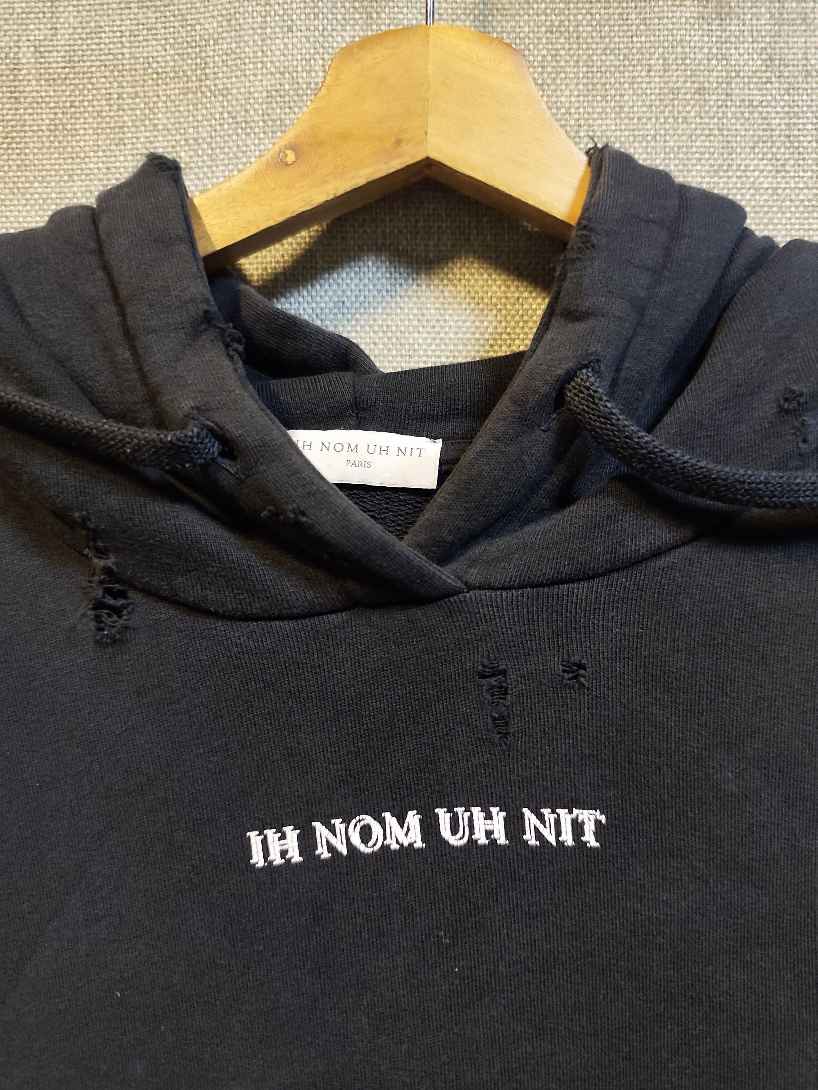 Ih Nom Uh Nit IH NOM UH NIT David Bowie "Aladdin Sane" Oversized Hoodie Size US XL / EU 56 / 4 - 4 Thumbnail