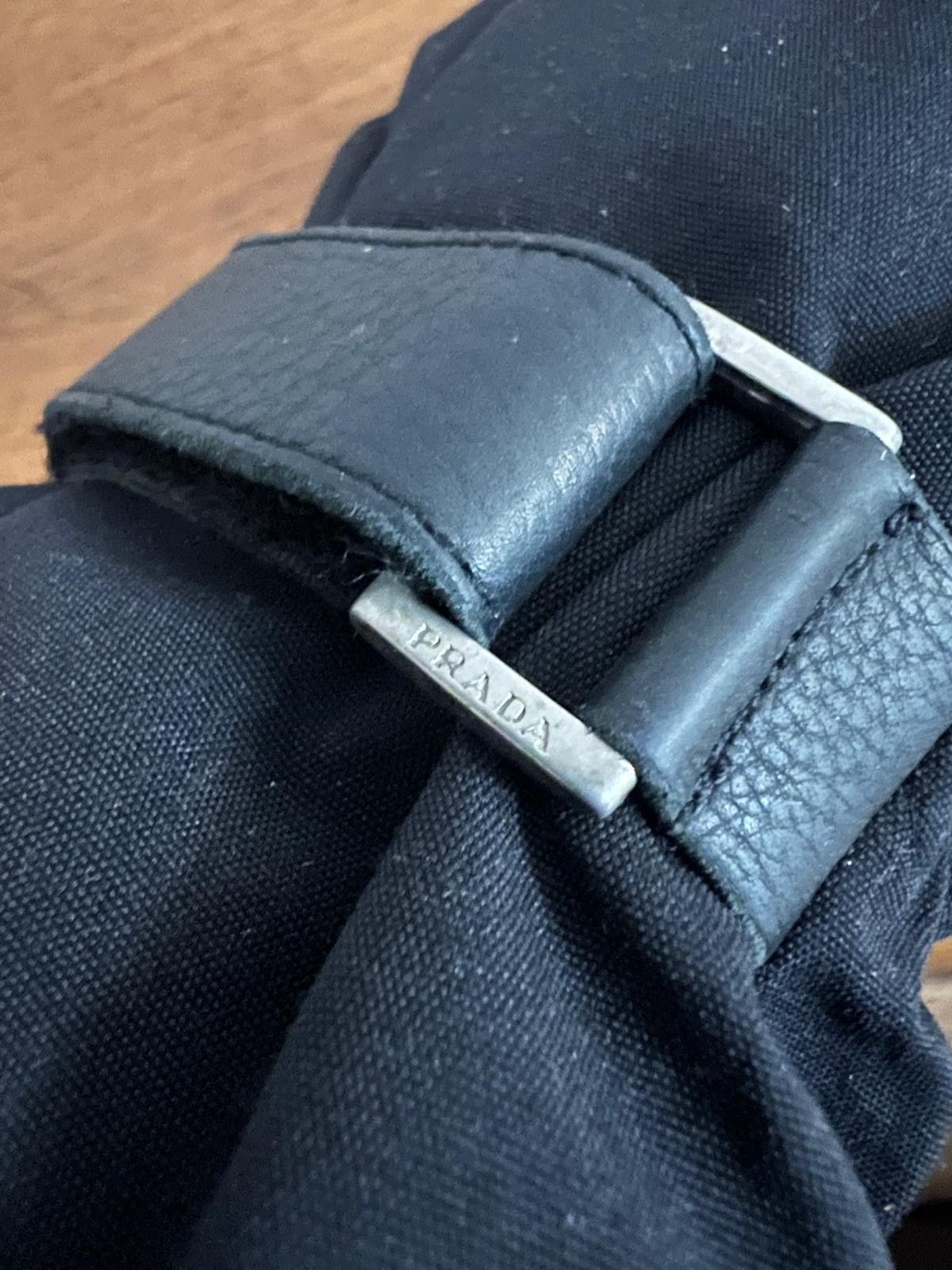 Prada Prada Black Padded Skii Gloves - Adjustable Leather Strap Size ONE SIZE - 5 Thumbnail