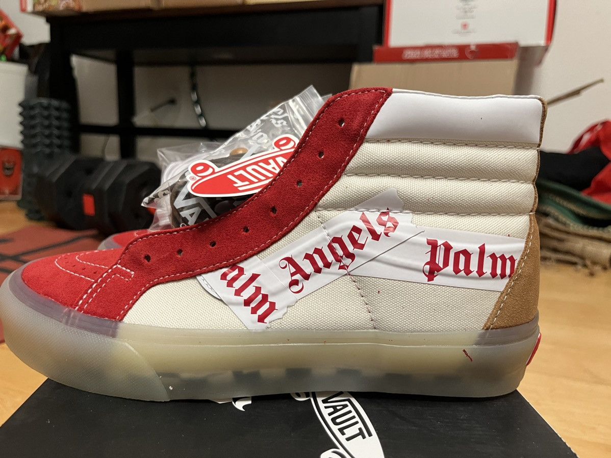 Palm Angels × Vans Never worn Palm angels vans hi tops Size US 8.5 / EU 41-42 - 2 Thumbnail