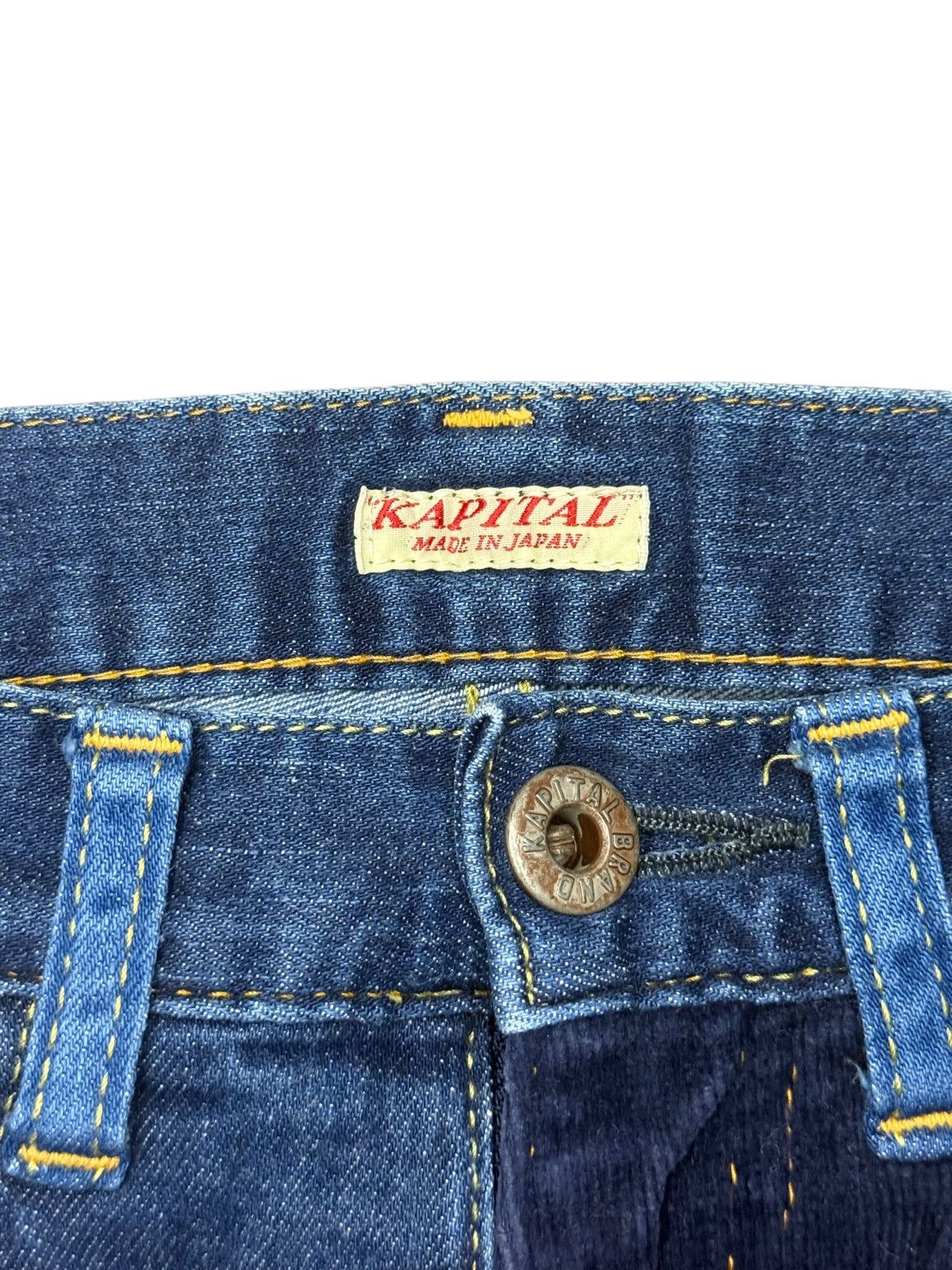 Kapital Kapital Patchwork Corduroy Jeans Size US 28 / EU 44 - 3 Thumbnail