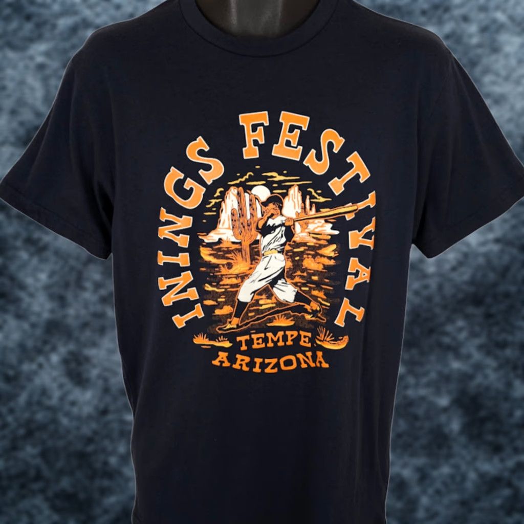 Vintage Innings Festival T Shirt Mens Size Large Blue 2024 Red Hot Chili Peppers Size US L / EU 52-54 / 3 - 1 Thumbnail