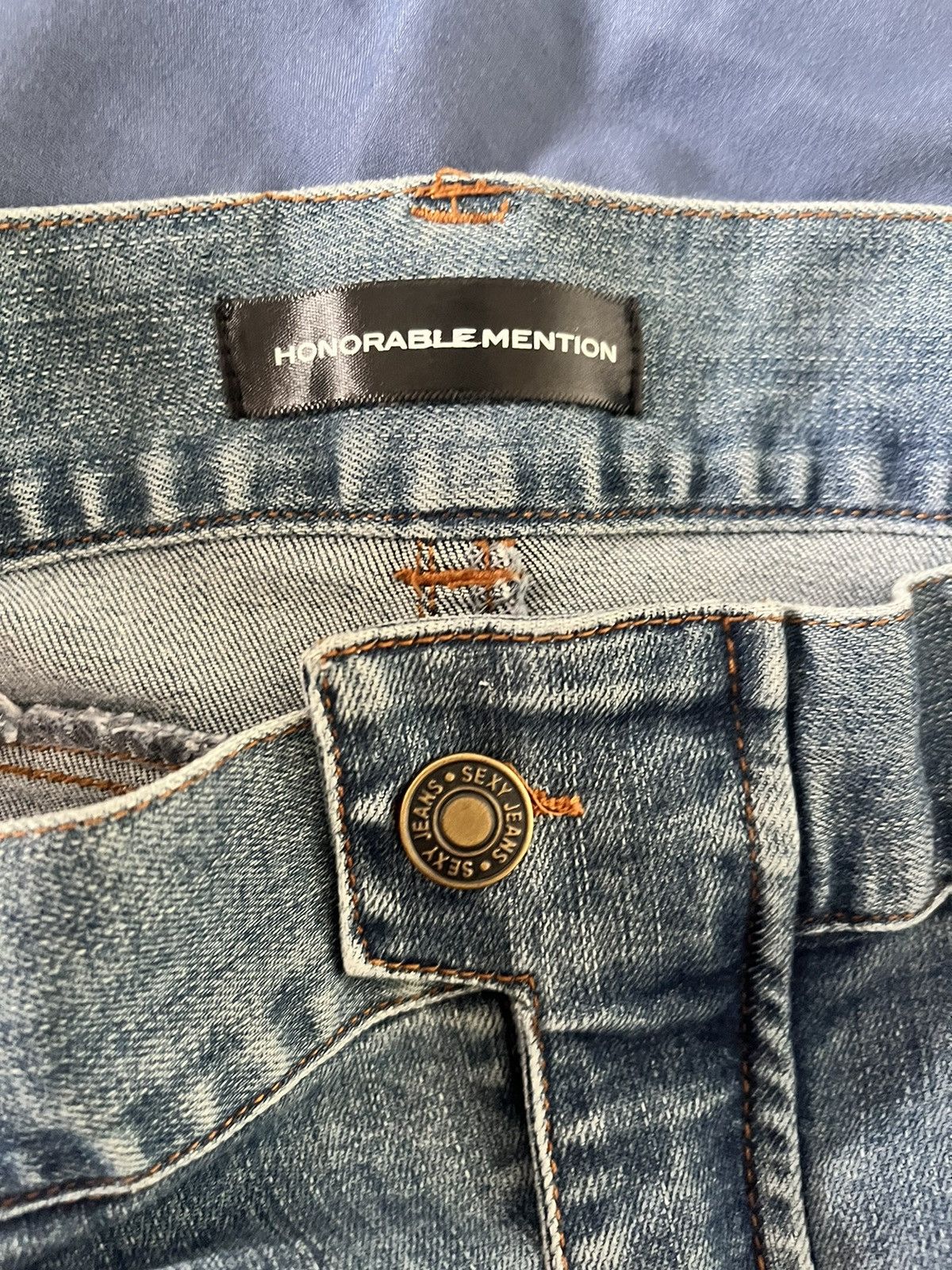 Levi's × Vintage Flannel Patched Distressed Denim Jeans Size US 36 / EU 52 - 5 Thumbnail