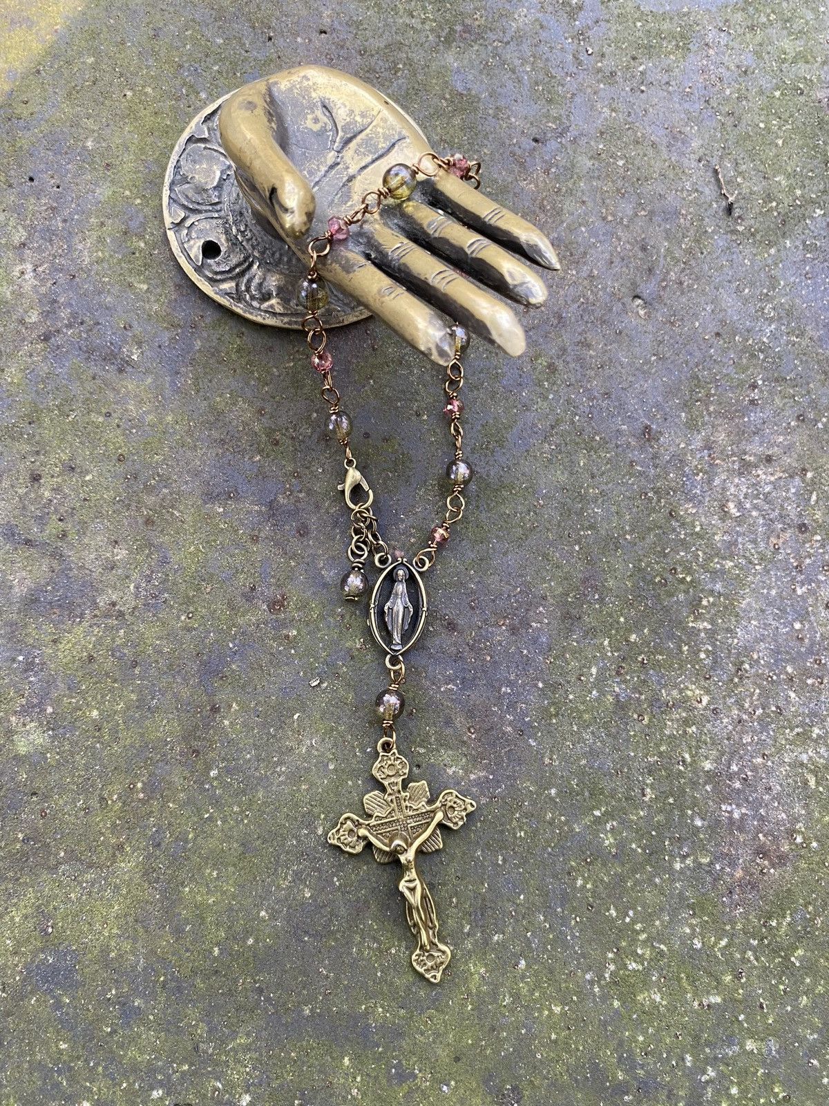 Handmade Rosary Bracelet/Anklet Size ONE SIZE - 4 Thumbnail